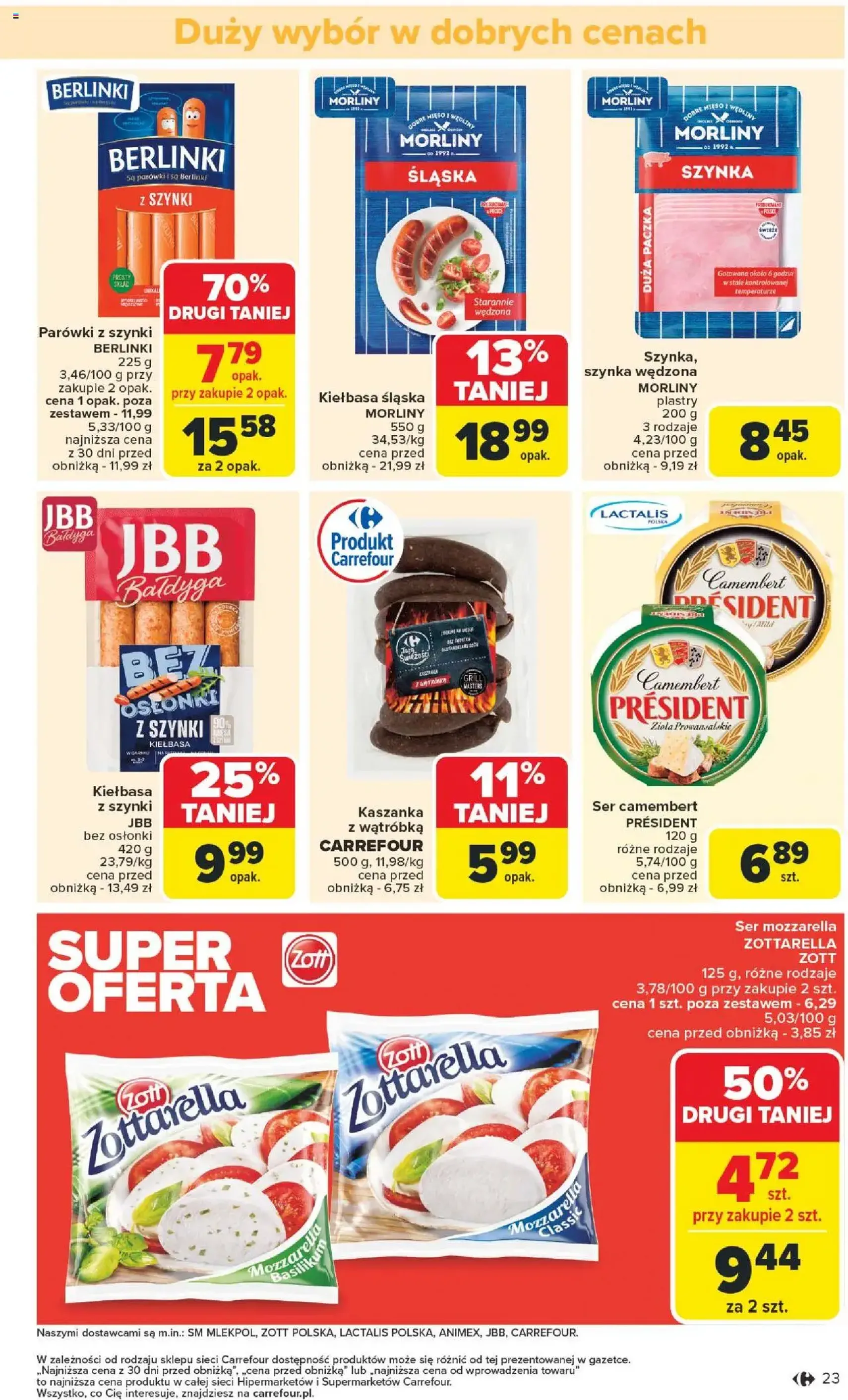 Carrefour Gazetka - ważny gazetka od 21.07.2025 strona 25 z 49 Carrefour Gazetka - ważny gazetka od 21.07.2025 strona 25 z 49
