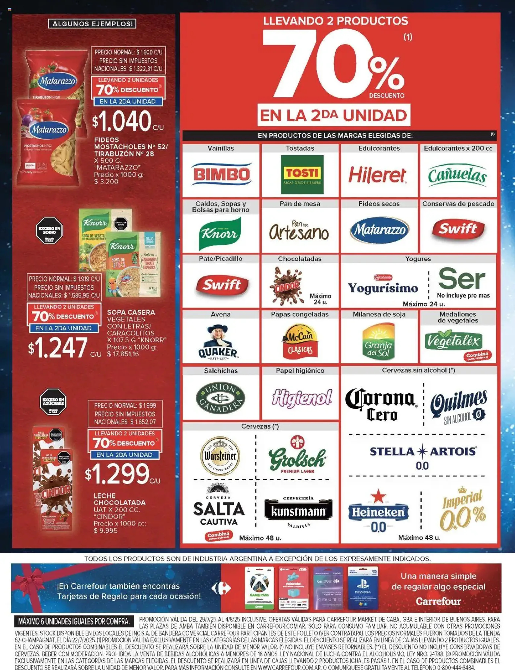 Carrefour Market catálogo - folleto válido desde 29/07/2025 página 2 de 18 Carrefour Market catálogo - folleto válido desde 29/07/2025 página 2 de 18