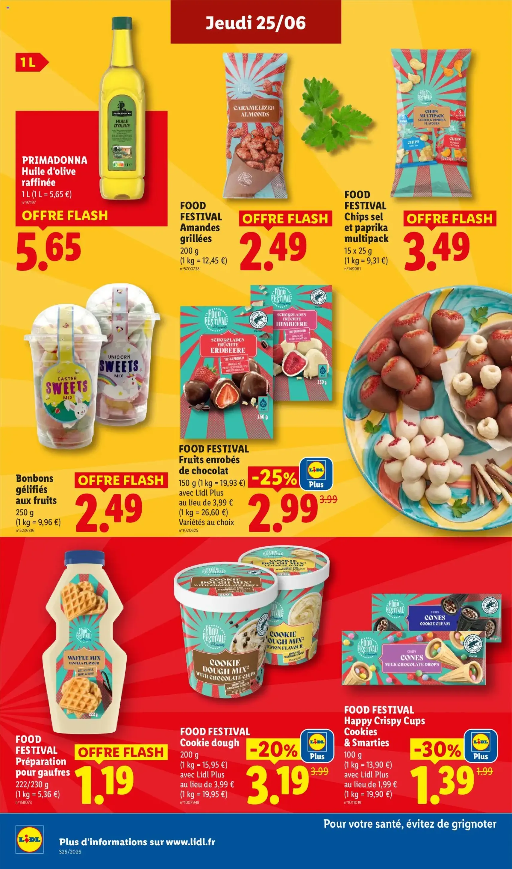 LIDL catalogue - brochure valable à partir du 25/06/2026, page 26 sur 72