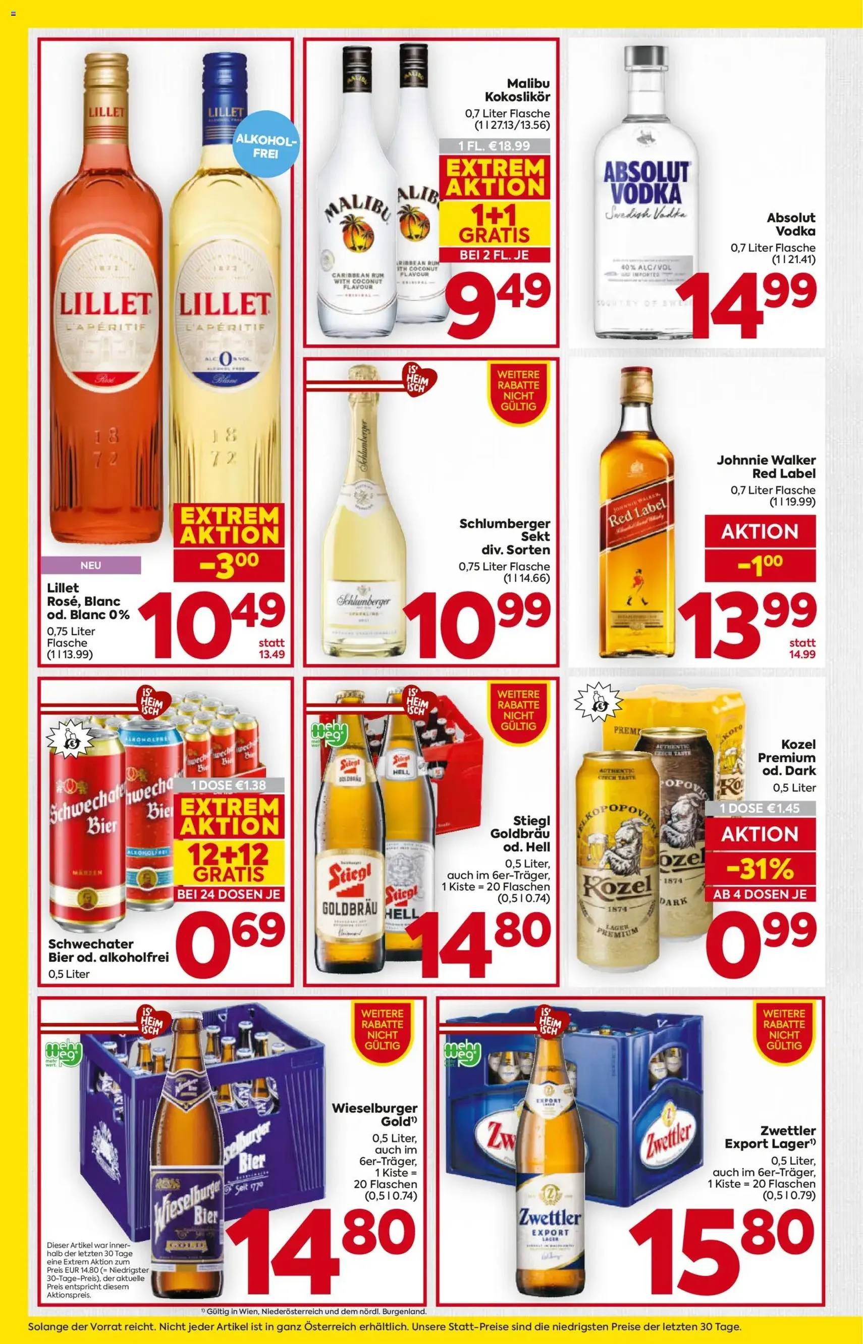 Billa - Flugblatt - Gültiger Prospekt ab 23.04.2026, Seite 14 von insgesamt 16