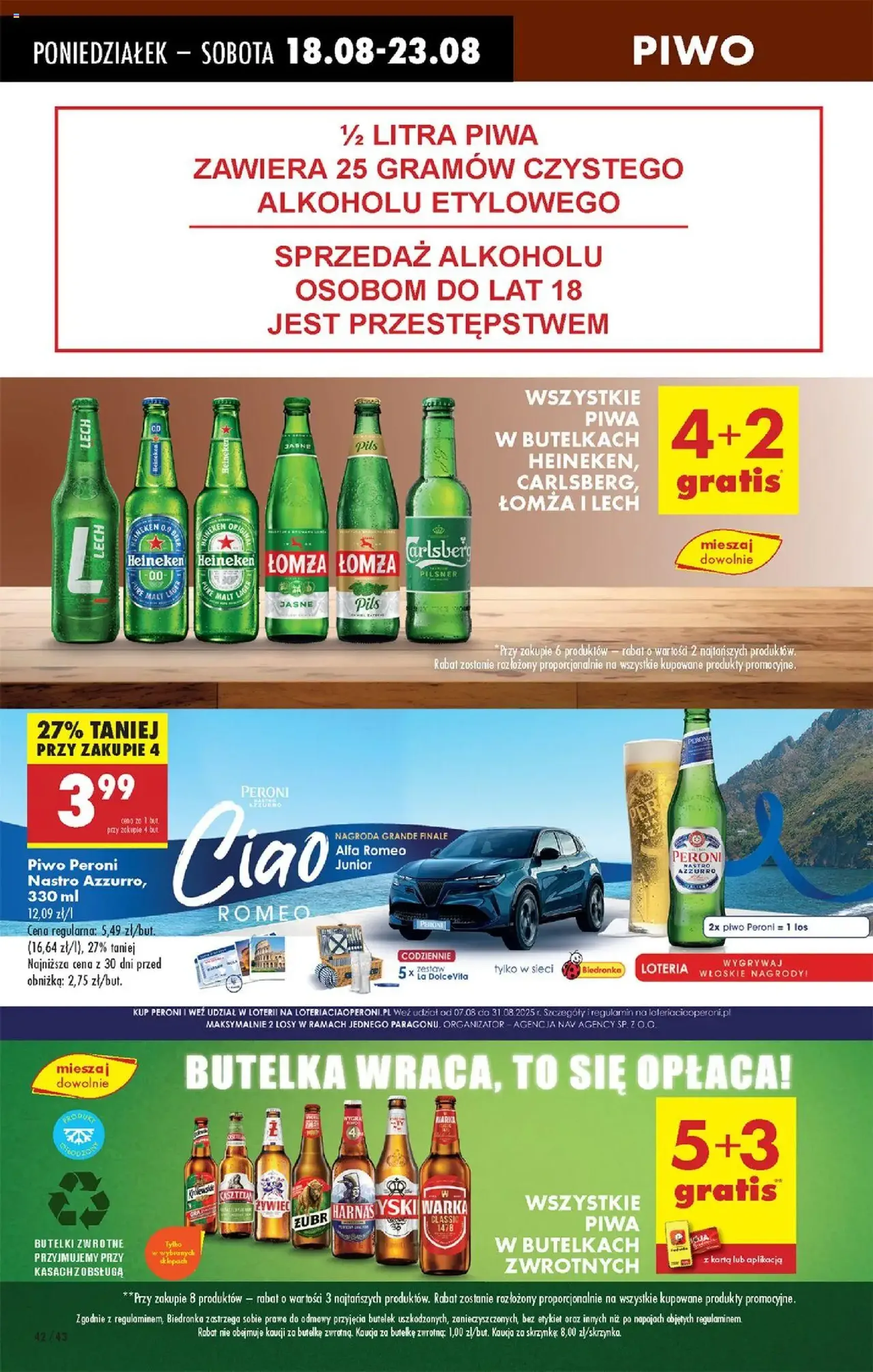 Biedronka gazetka - ważny gazetka od 18.08.2025 strona 50 z 80 Biedronka gazetka - ważny gazetka od 18.08.2025 strona 50 z 80