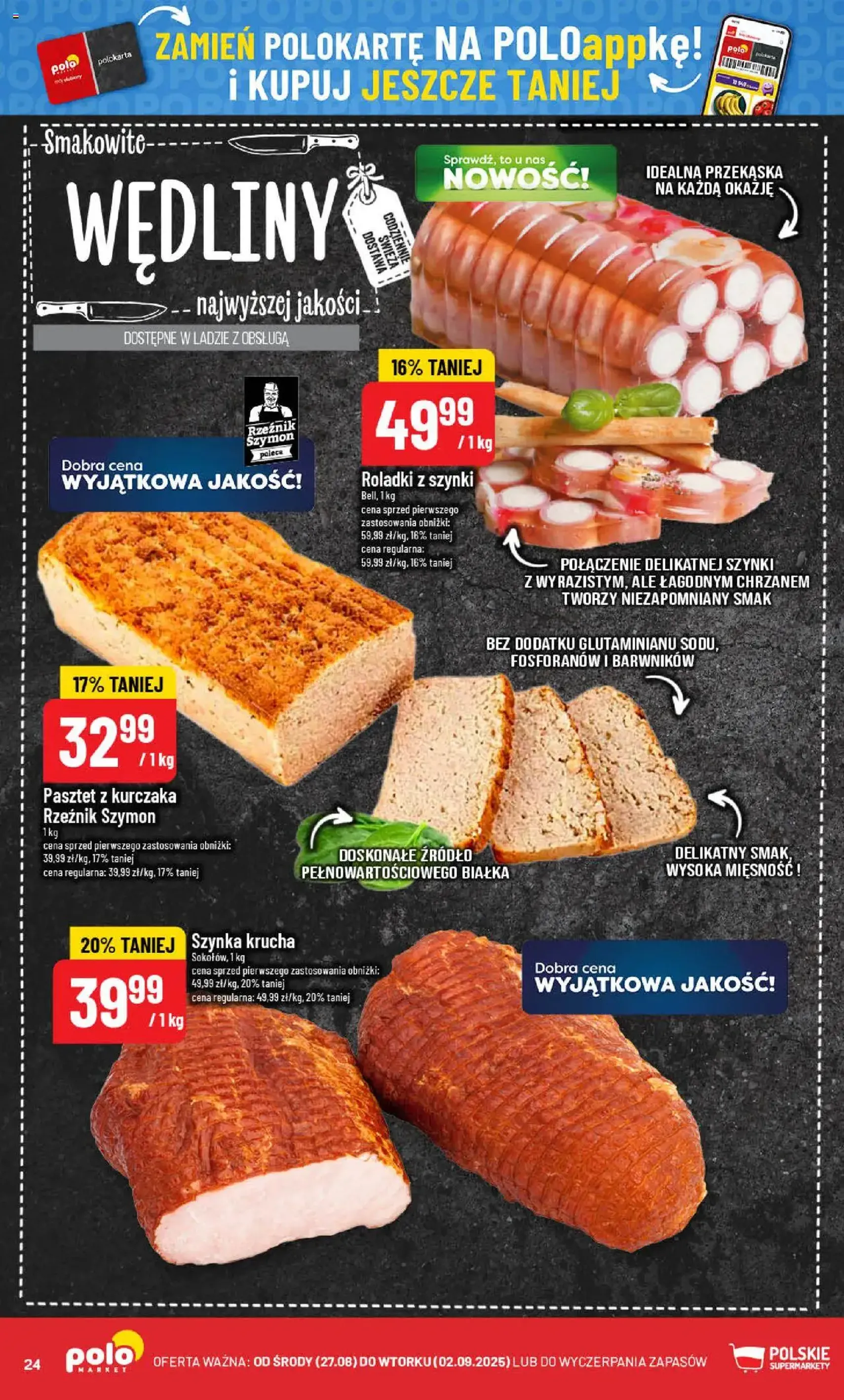 POLOmarket Gazetka - ważny gazetka od 27.08.2025 strona 24 z 78 POLOmarket Gazetka - ważny gazetka od 27.08.2025 strona 24 z 78