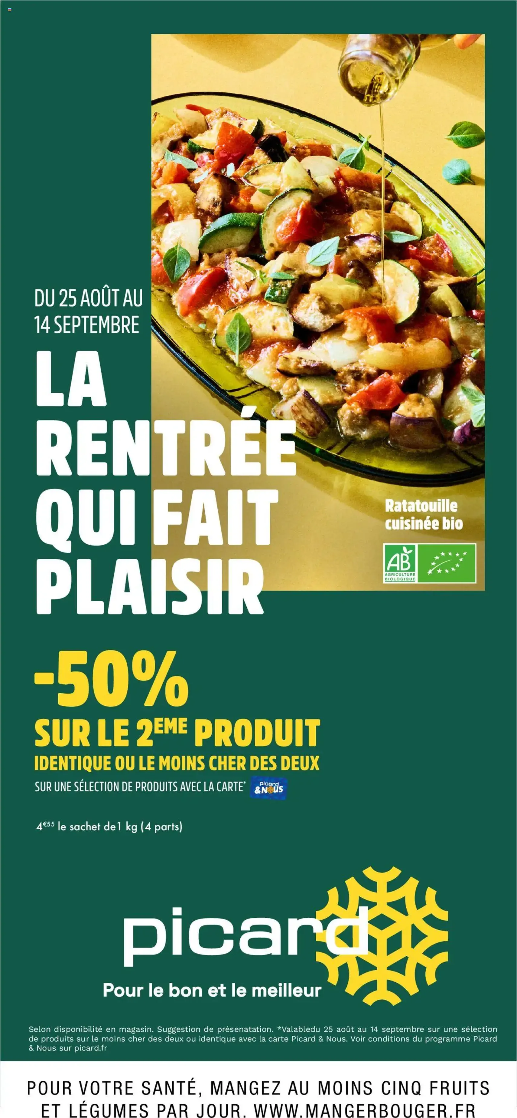 Picard catalogue - brochure valable à partir du 24/08/2025, page 1 sur 15 Picard catalogue - brochure valable à partir du 24/08/2025, page 1 sur 15