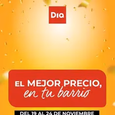 Vista previa del folleto Supermercado DIA Ofertas válido desde 19/11/2025