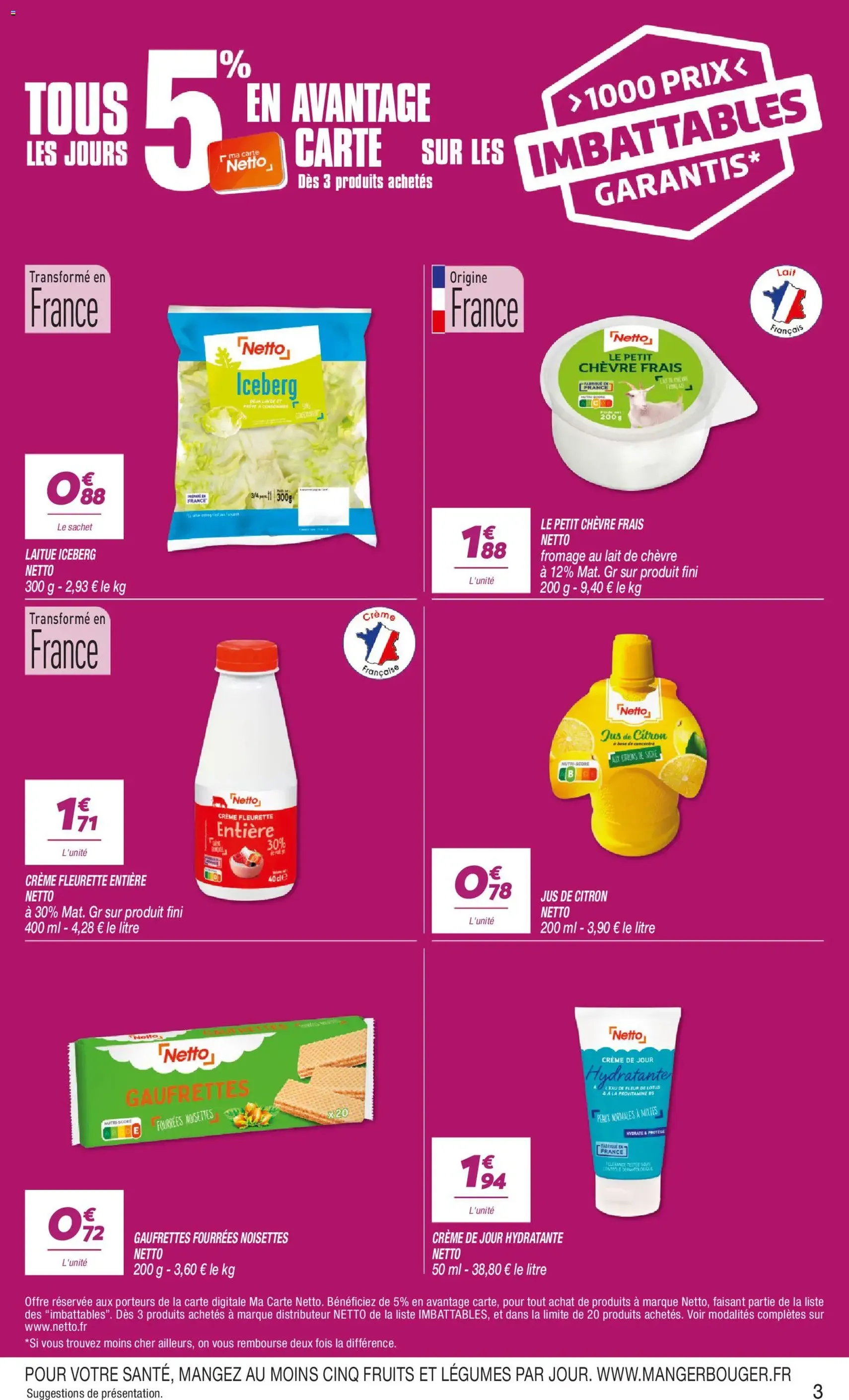 Netto catalogue - brochure valable à partir du 13/10/2026, page 3 sur 24
