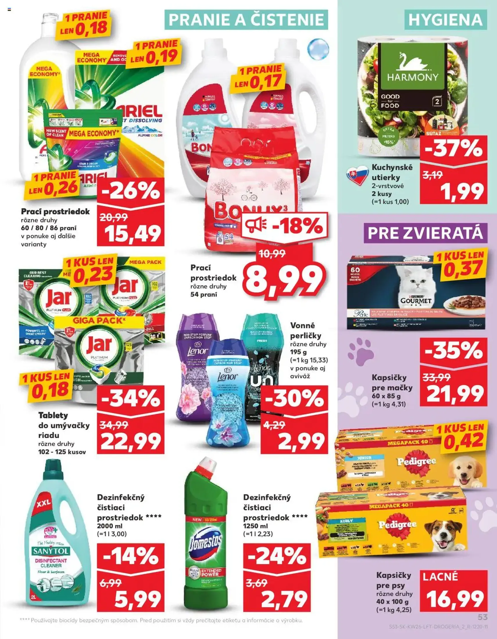 Kaufland SK - Bratislava-Dúbravka - 2025.06.26. érvényes szórólap 53 oldal 76 oldalból Kaufland SK - Bratislava-Dúbravka - 2025.06.26. érvényes szórólap 53 oldal 76 oldalból