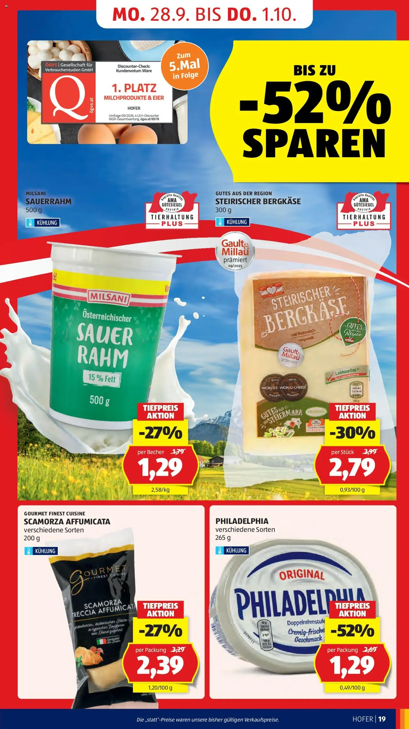 Hofer Flugblatt - Gültiger Prospekt ab 25.09.2026, Seite 25 von insgesamt 49