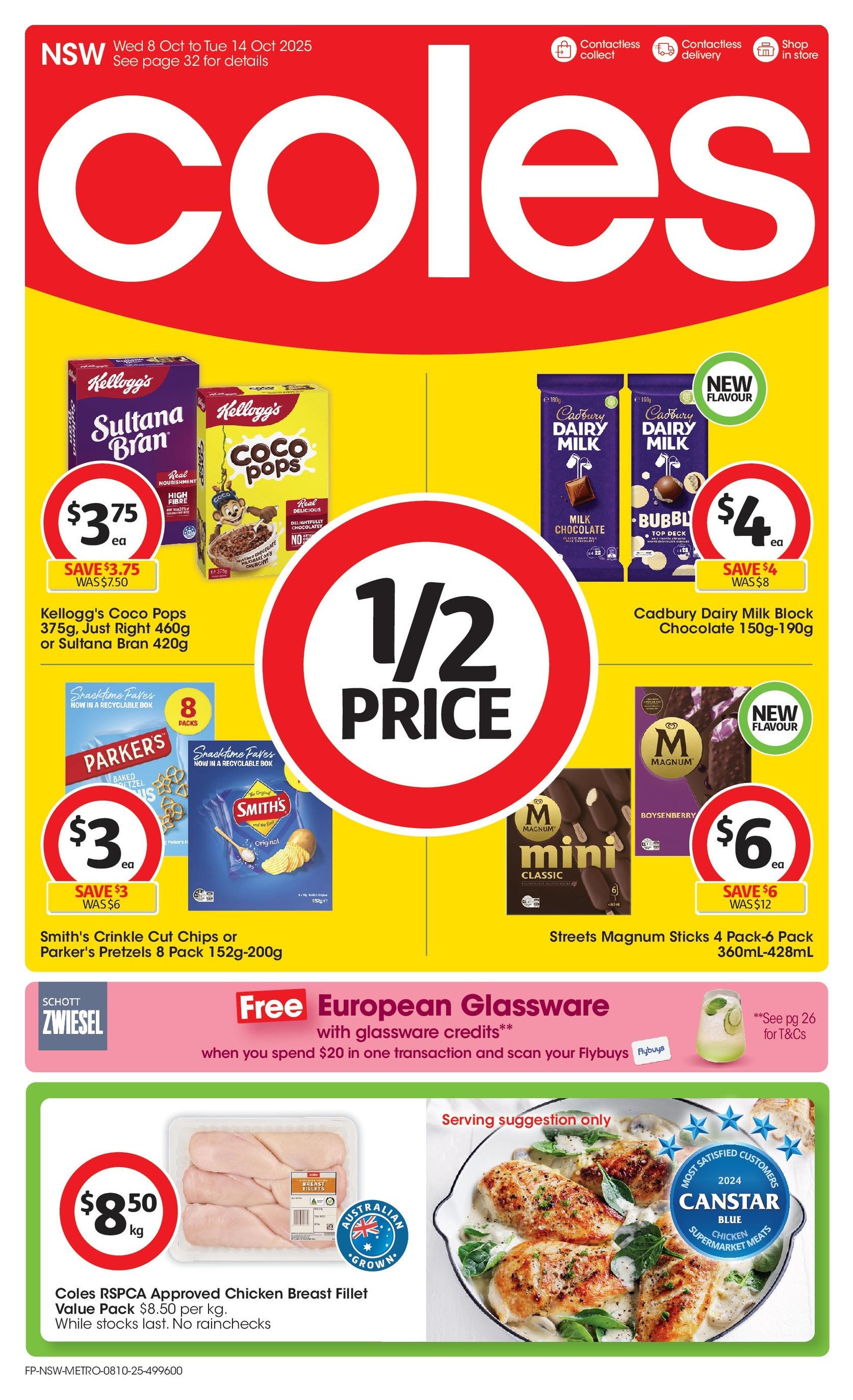 Coles Catalogue NSW - valid flyer from 08/10/2025, page 1 of 49