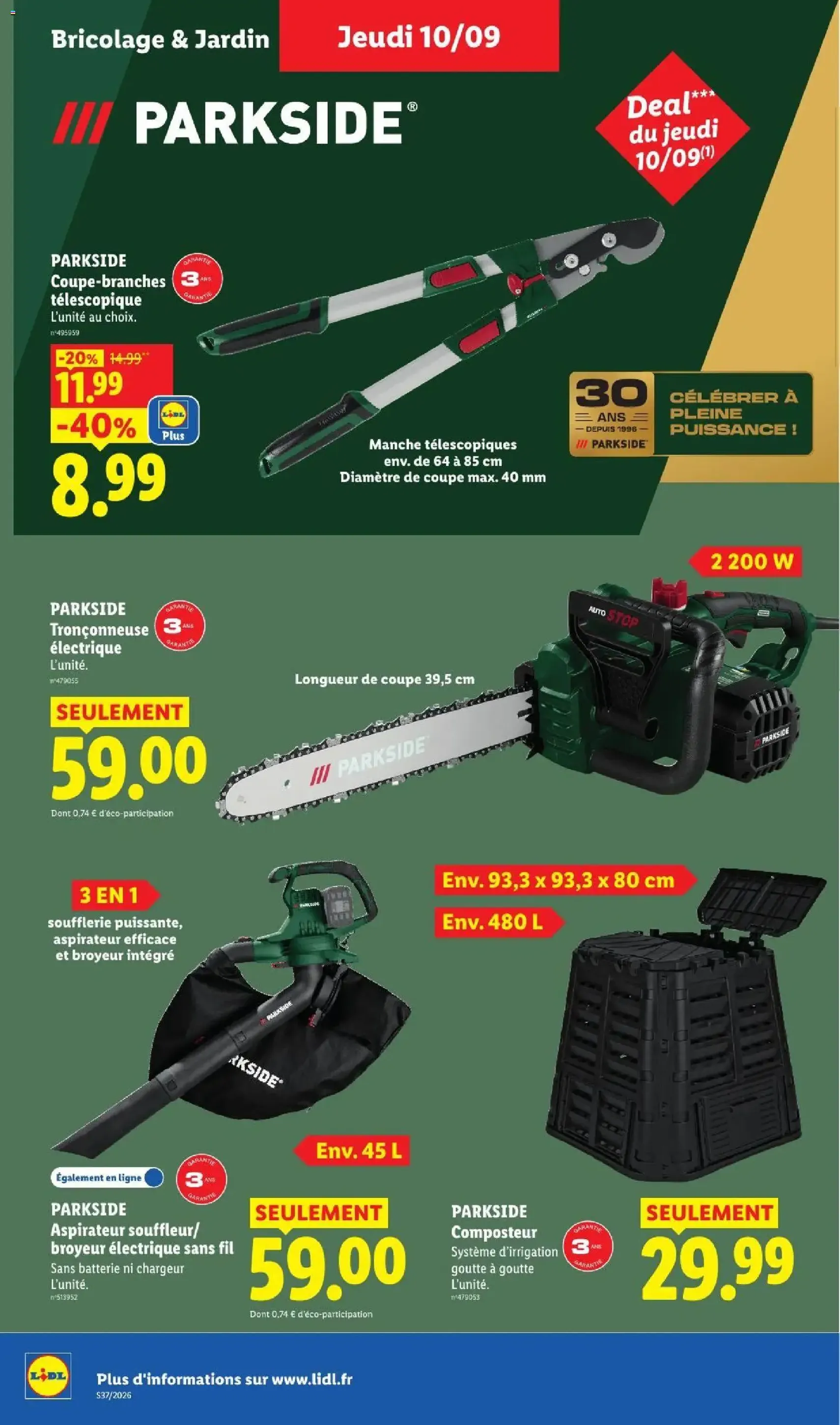LIDL catalogue - brochure valable à partir du 10/09/2026, page 34 sur 54