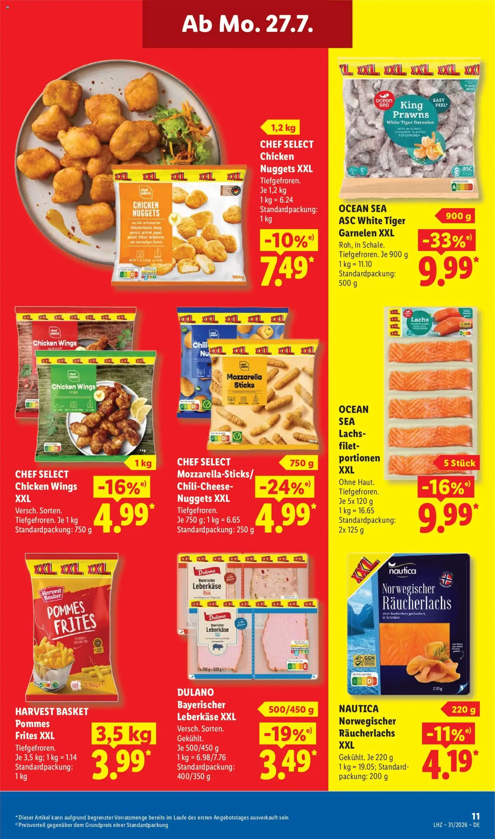 Lidl Prospekt - Gültiger Prospekt ab 27.07.2026, Seite 21 von insgesamt 69