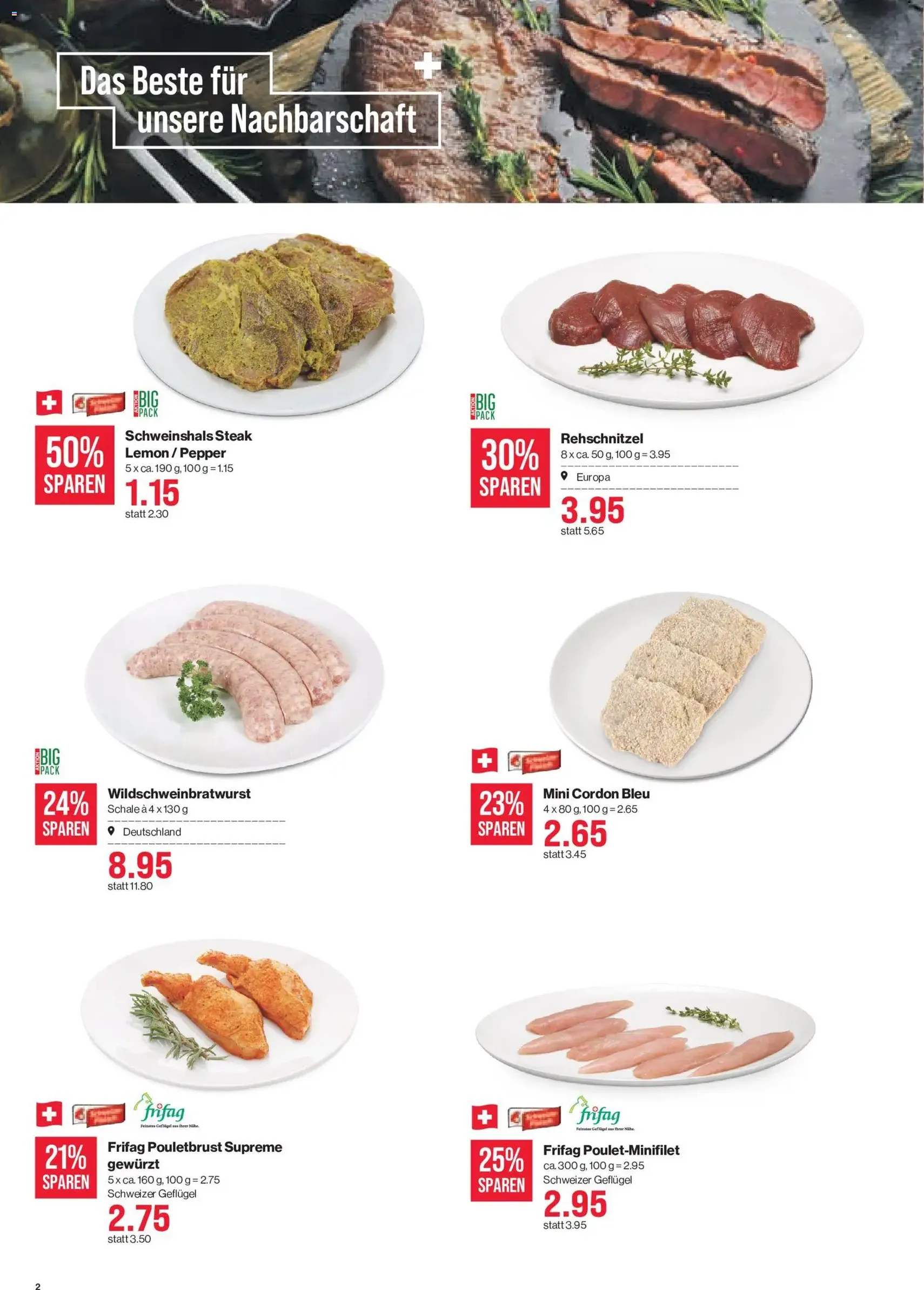 SPAR aktionen - Gültiger Prospekt ab 22.10.2026, Seite 2 von insgesamt 17
