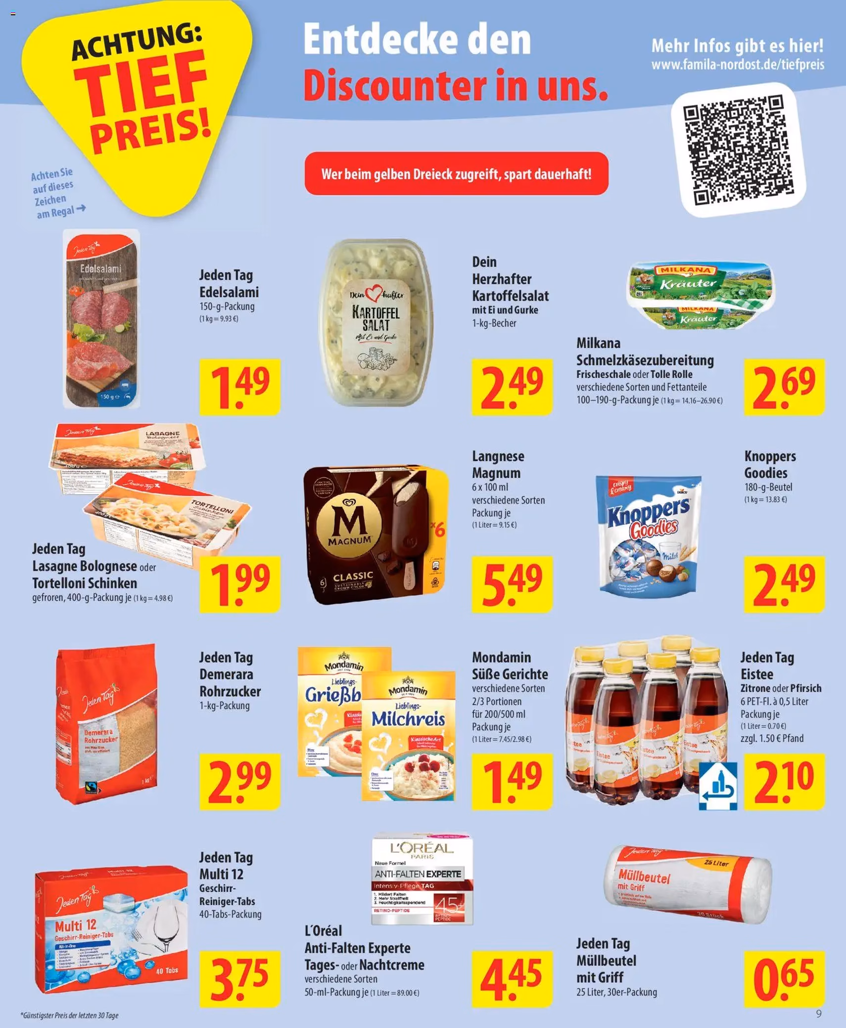 Famila Prospekt - Gültiger Prospekt ab 04.05.2026, Seite 9 von insgesamt 24