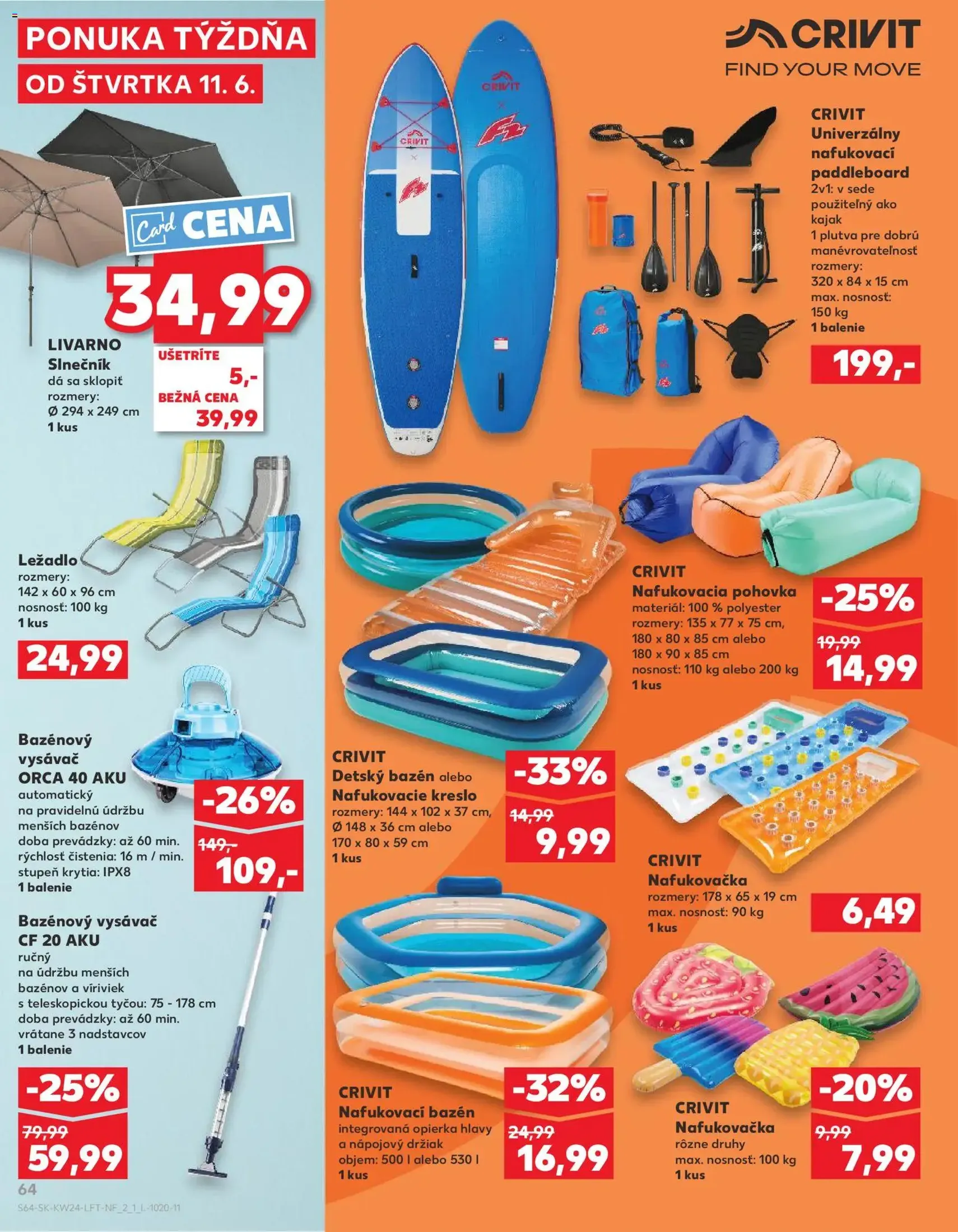 Kaufland leták - platný leták od 11.06.2026 strana 64 z 78