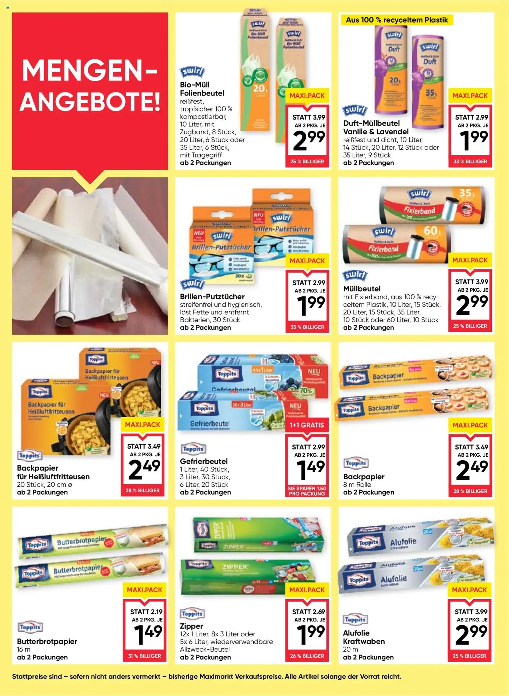 Maximarkt Flugblatt - Gültiger Prospekt ab 24.09.2026, Seite 18 von insgesamt 28
