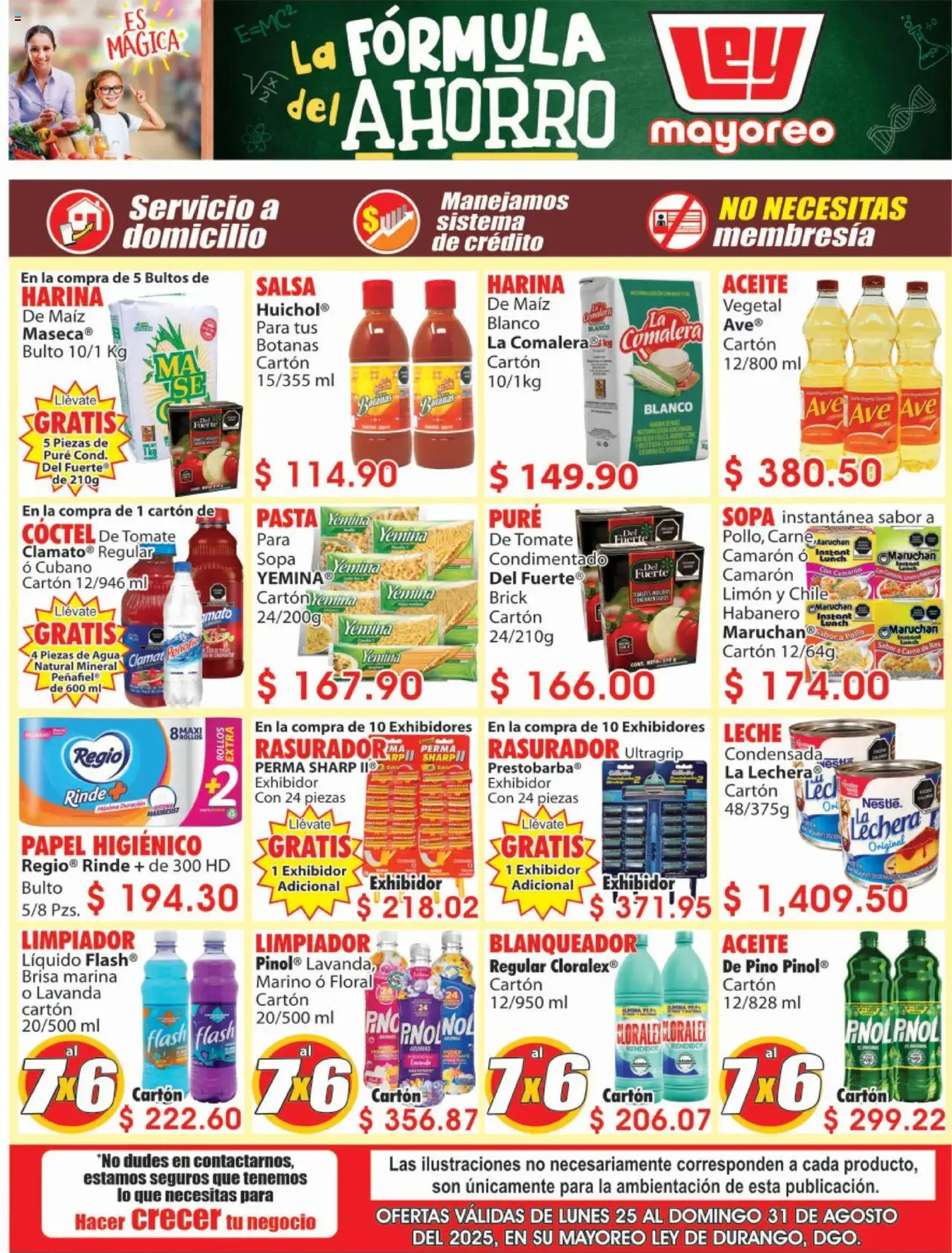 Casa Ley - Folleto Mayoreo - folleto válido desde 25/08/2025 página 2 de 6 Casa Ley - Folleto Mayoreo - folleto válido desde 25/08/2025 página 2 de 6