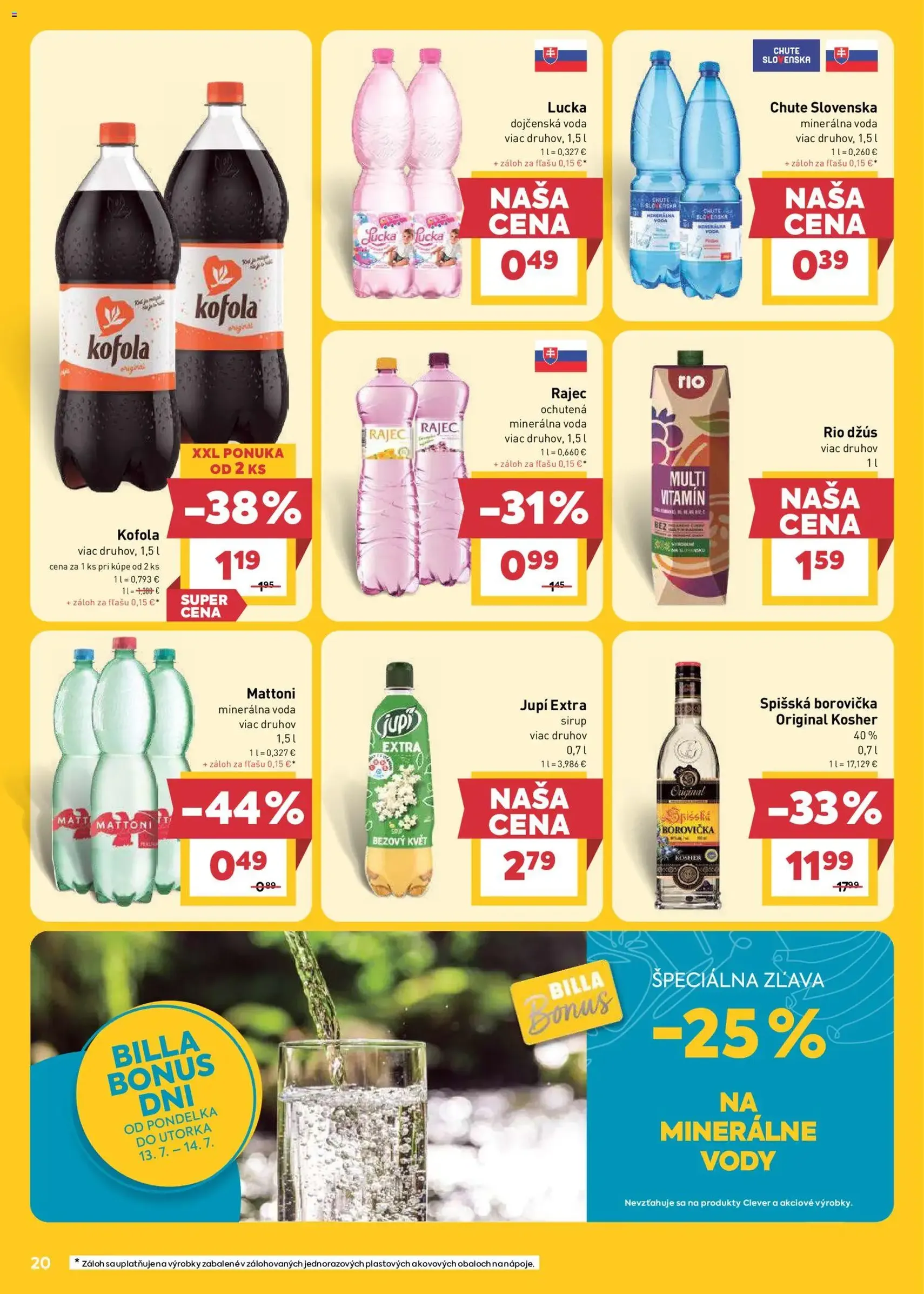 Billa leták - platný leták od 08.07.2026 strana 20 z 31