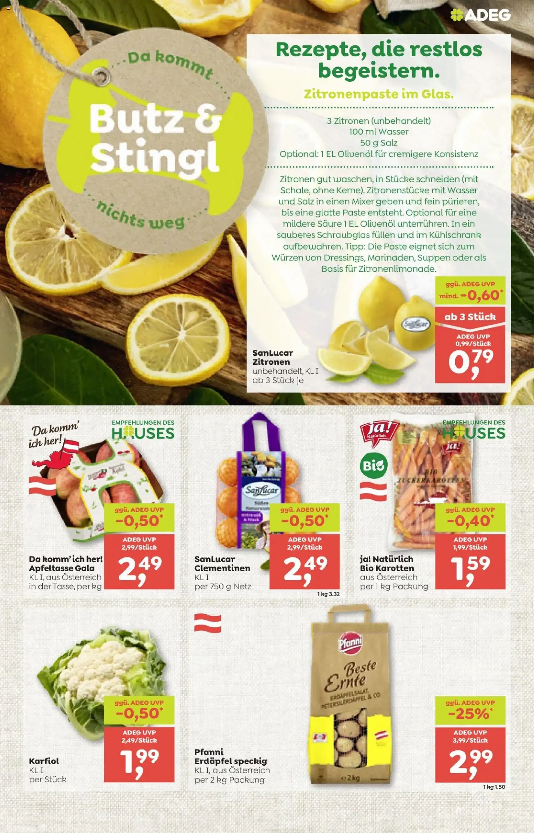 ADEG Flugblatt - Gültiger Prospekt ab 02.01.2025, Seite 7 von insgesamt 16
