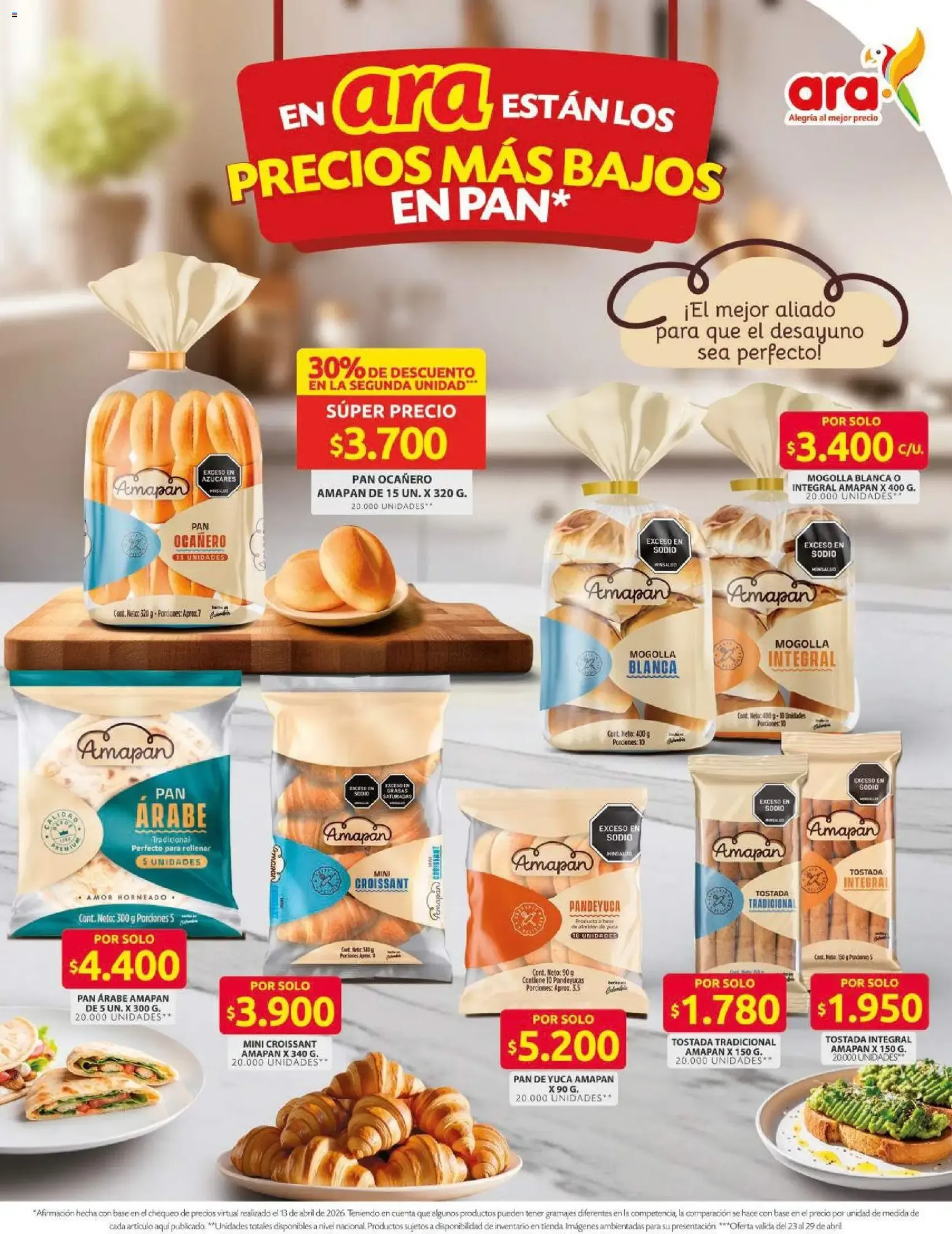 Ara catálogo - Ahorra con precios bajos y ofertas en la canasta familiar | ara - folleto válido desde 02/04/2026 página 7 de 12