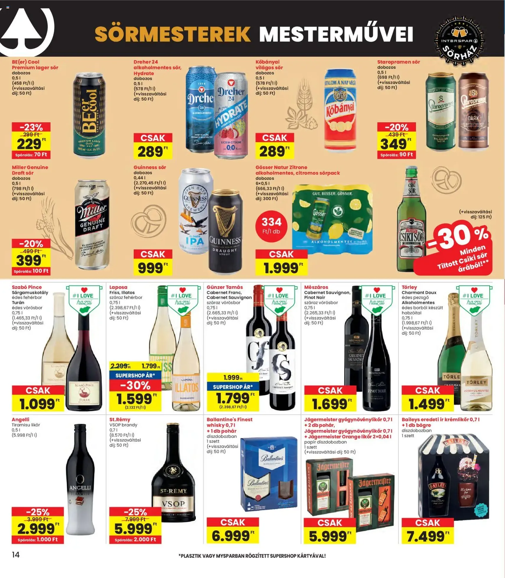 Interspar Black Friday - 2025.11.13. érvényes szórólap 14 oldal 20 oldalból