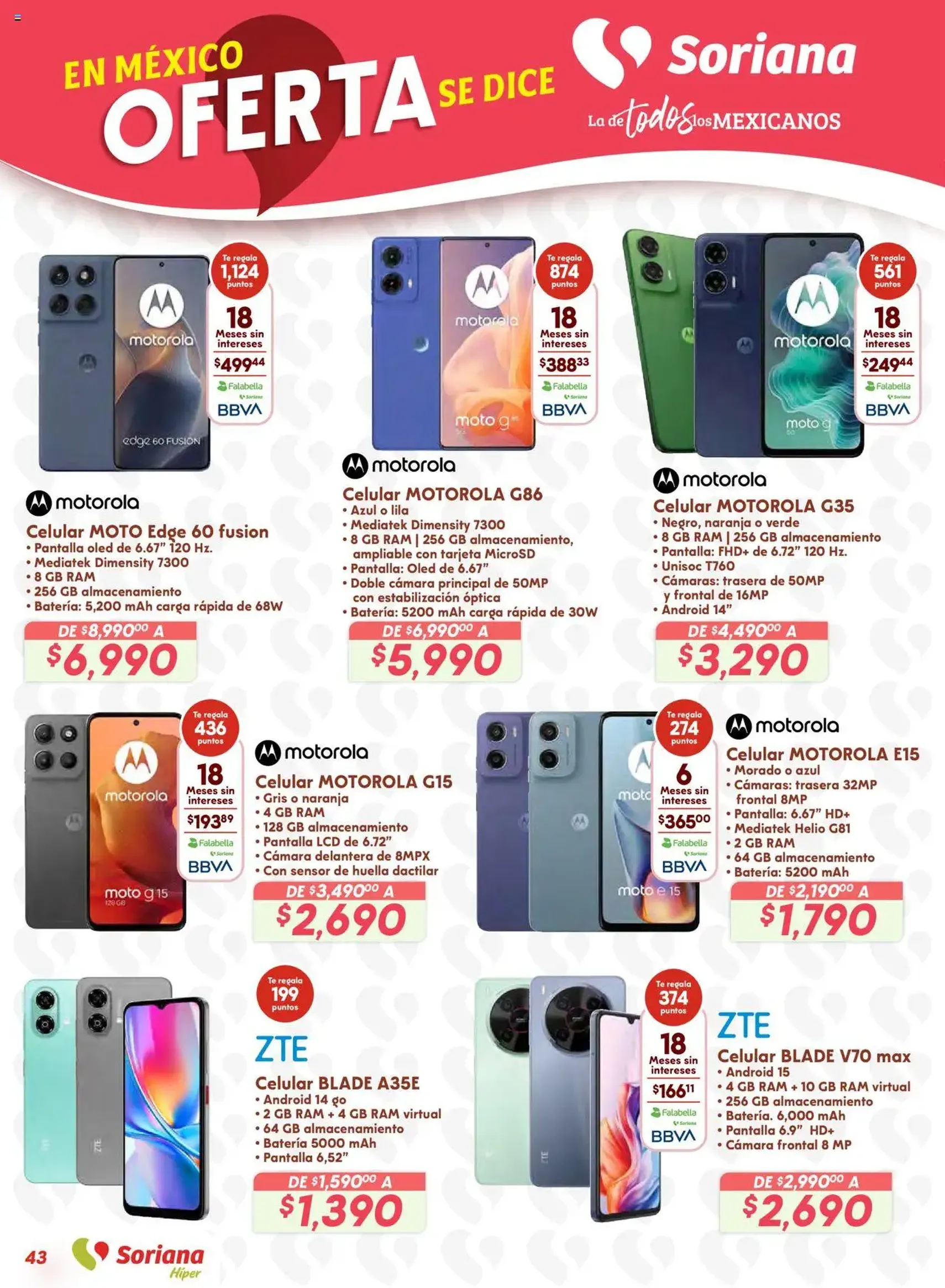 Soriana - Preciazazaso Híper: Ags, Col, Gto, Jal, Mich - folleto válido desde 25/09/2025 página 43 de 54
