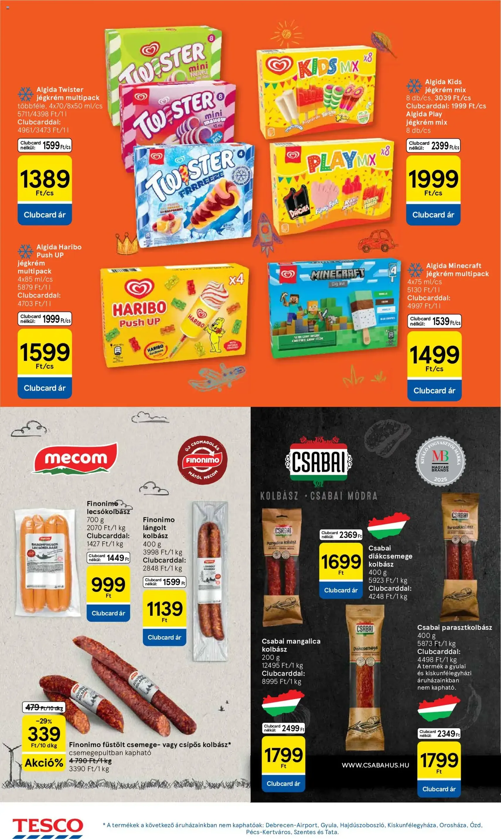 Tesco aktuális akciós újság - 2026.05.21. érvényes szórólap 18 oldal 34 oldalból