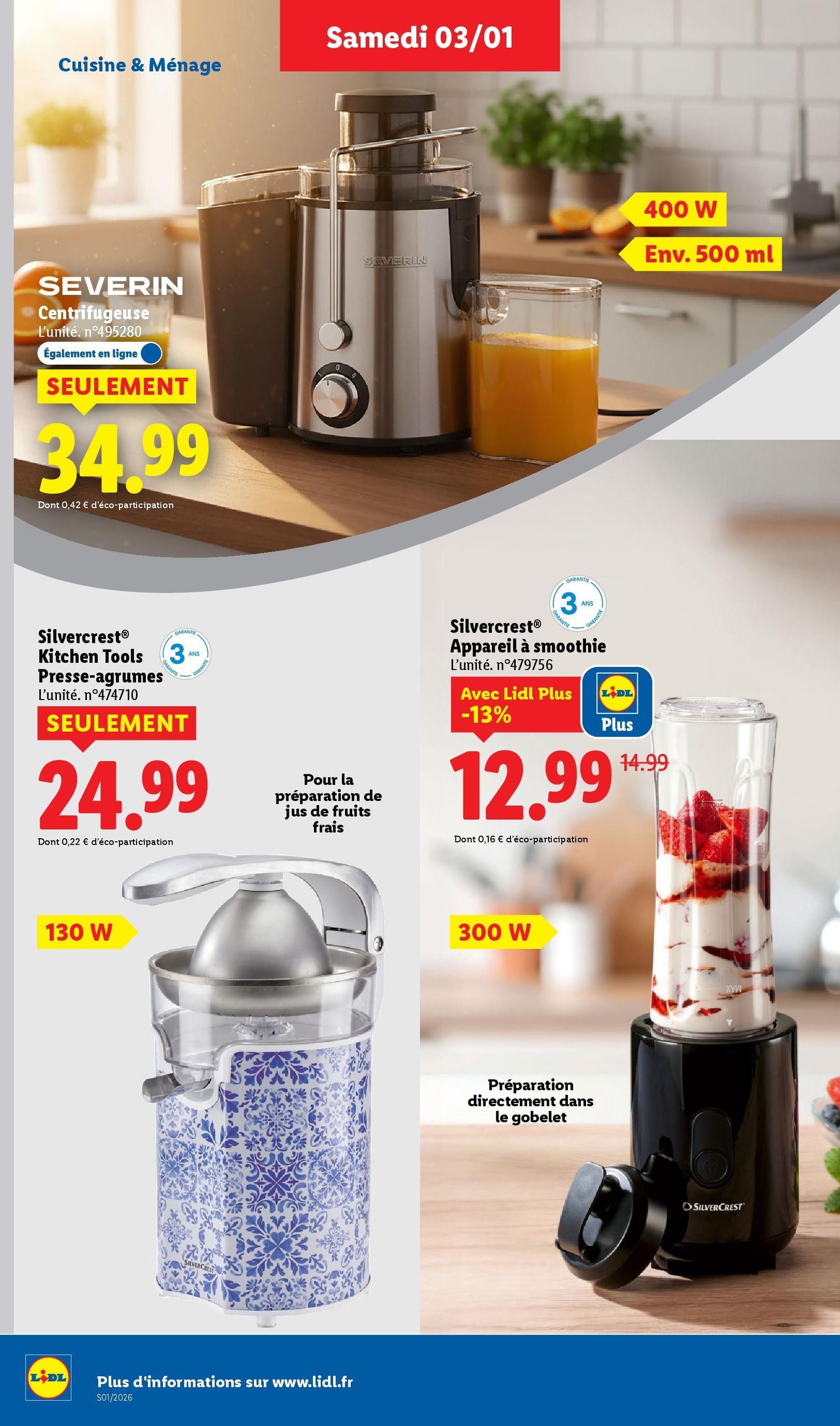 LIDL catalogue semaine 1 - brochure valable à partir du 03/01/2026, page 36 sur 77