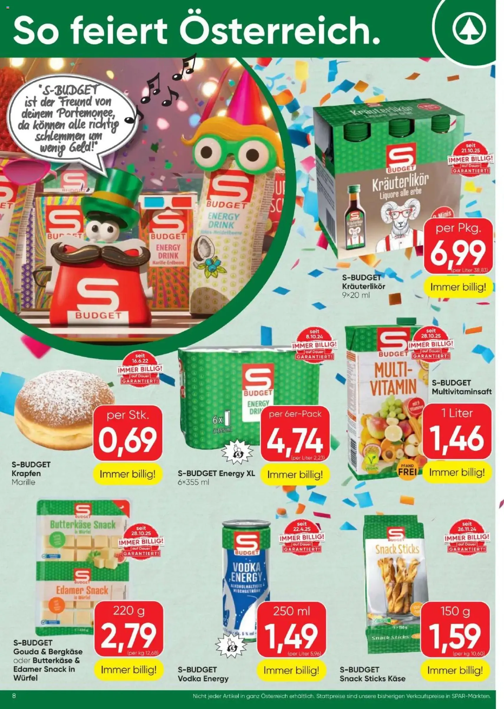 Spar Flugblatt - Gültiger Prospekt ab 05.02.2026, Seite 8 von insgesamt 16
