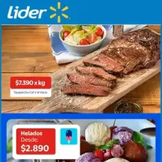 Vista previa del folleto Lider ofertas válido desde 23.01.2026