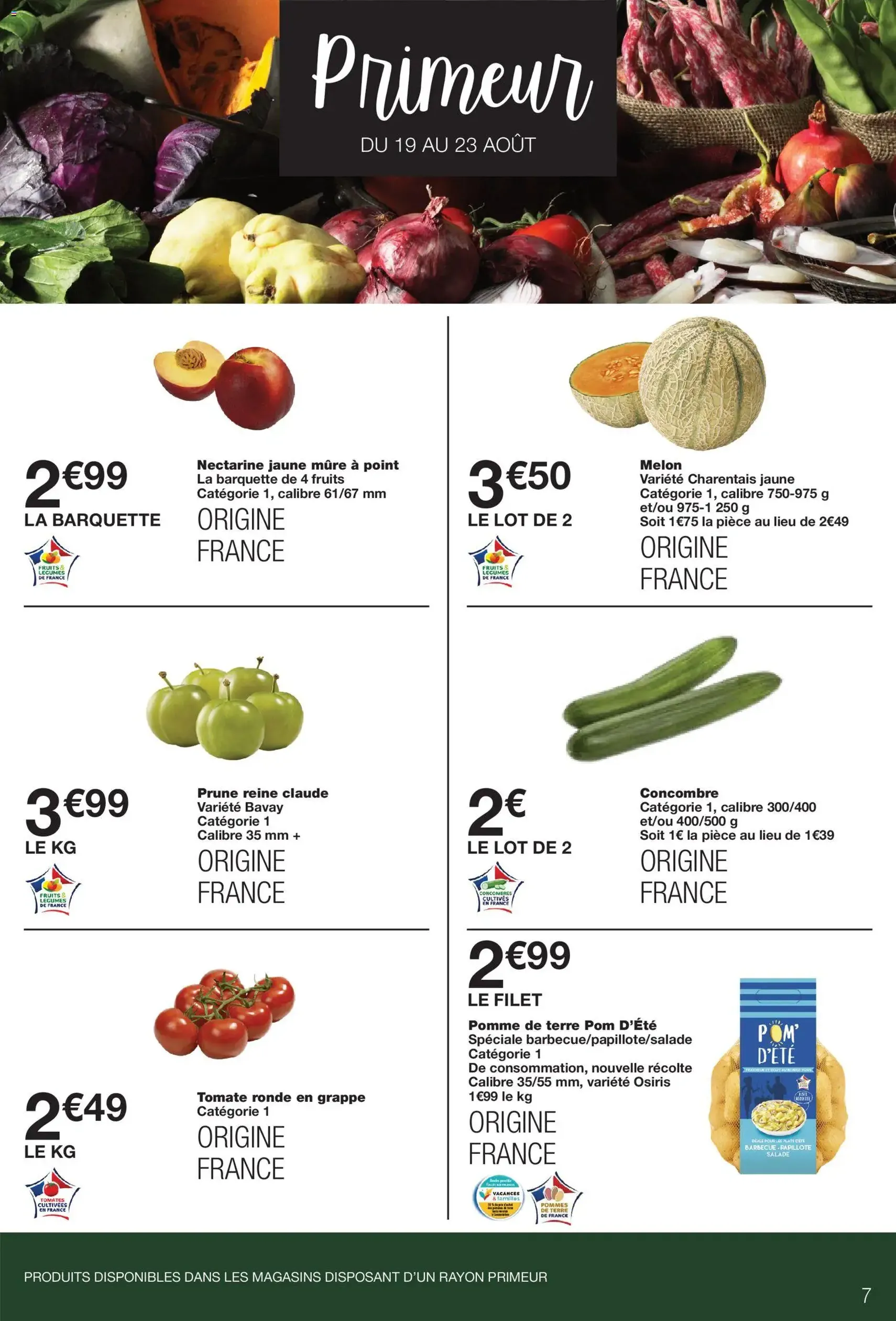 Monoprix catalogue - brochure valable à partir du 11/08/2026, page 7 sur 46