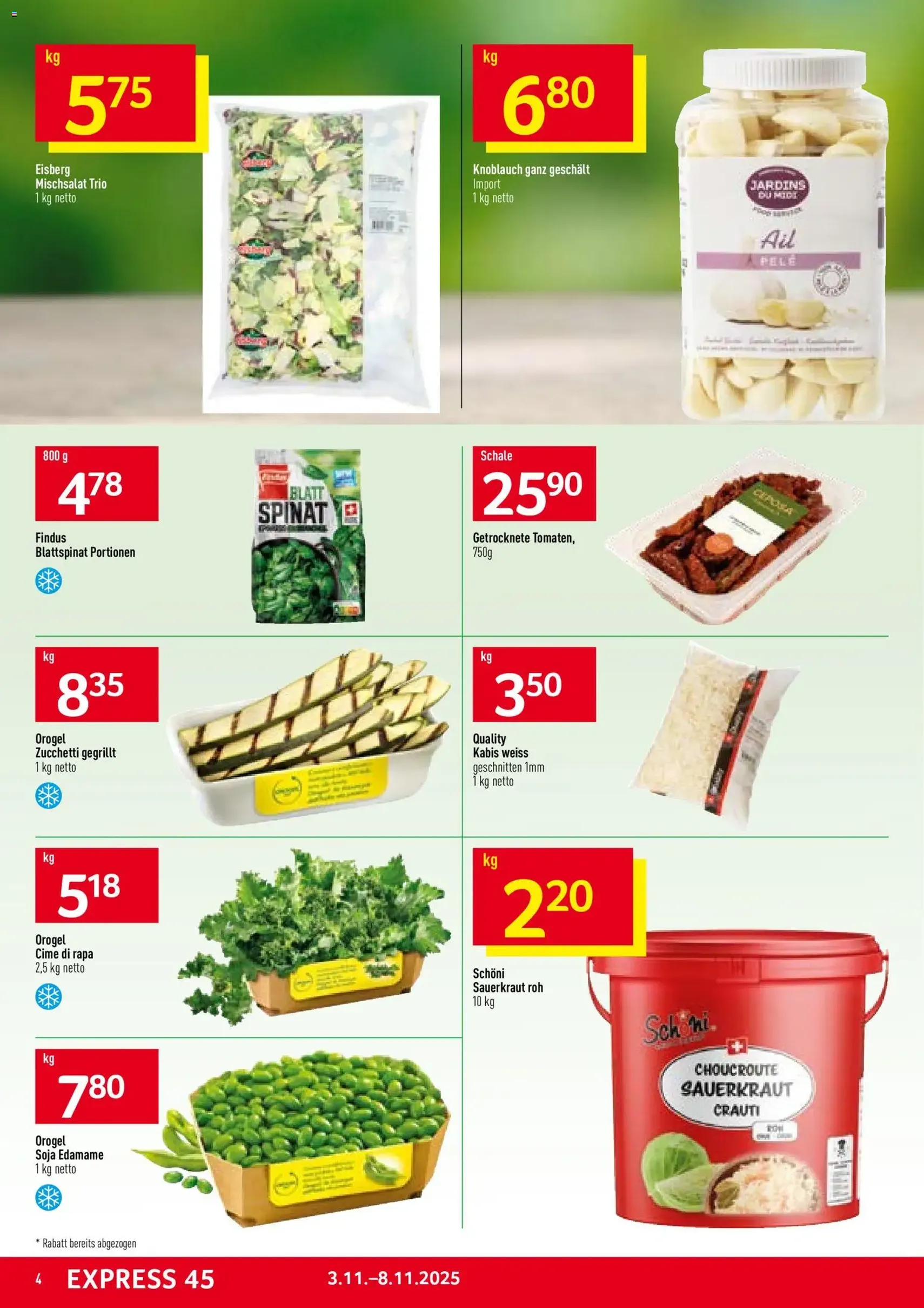 Prodega Aktionen - Gültiger Prospekt ab 03.11.2025, Seite 4 von insgesamt 40