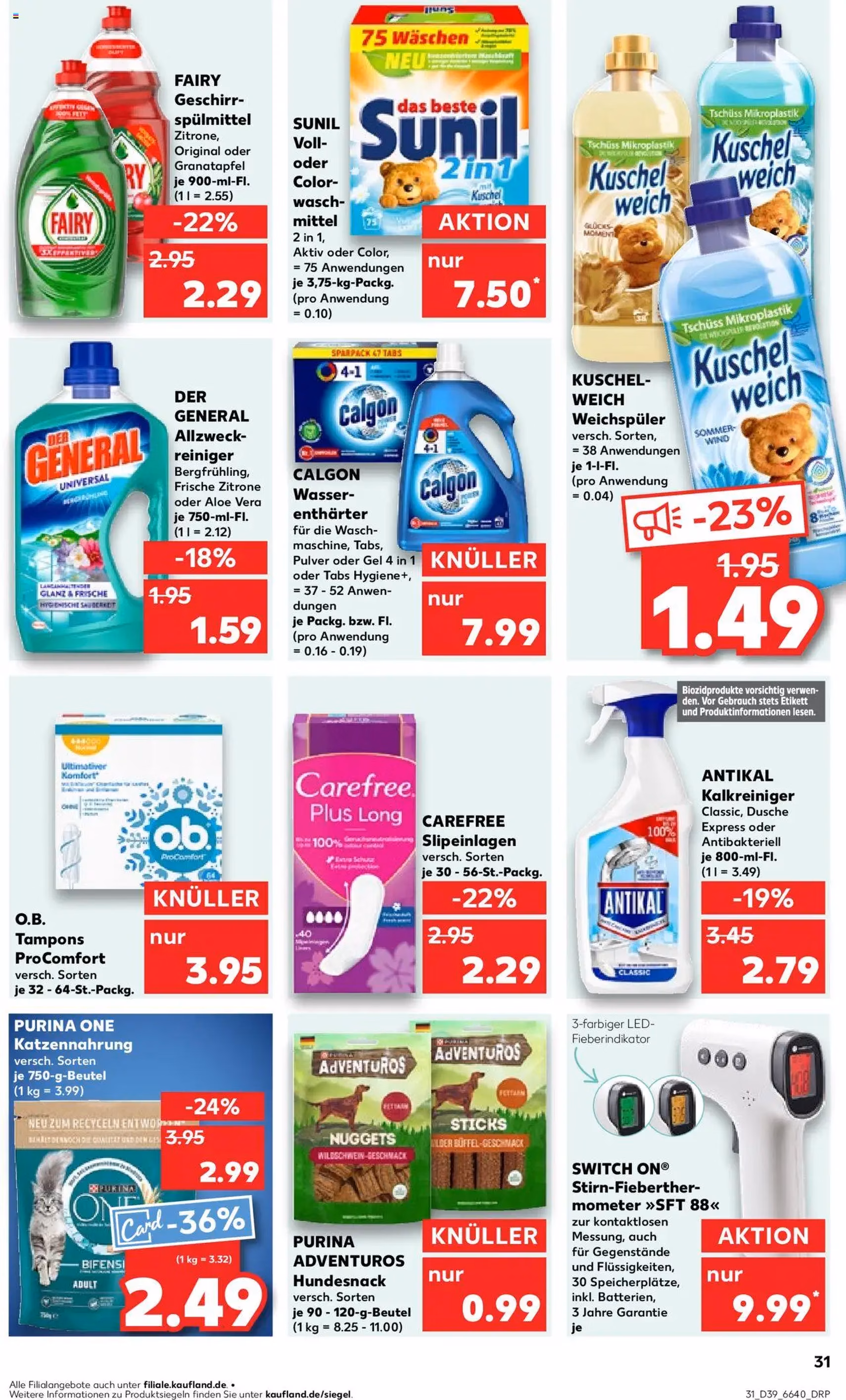 Kaufland Prospekt - Gültiger Prospekt ab 25.09.2025, Seite 31 von insgesamt 60
