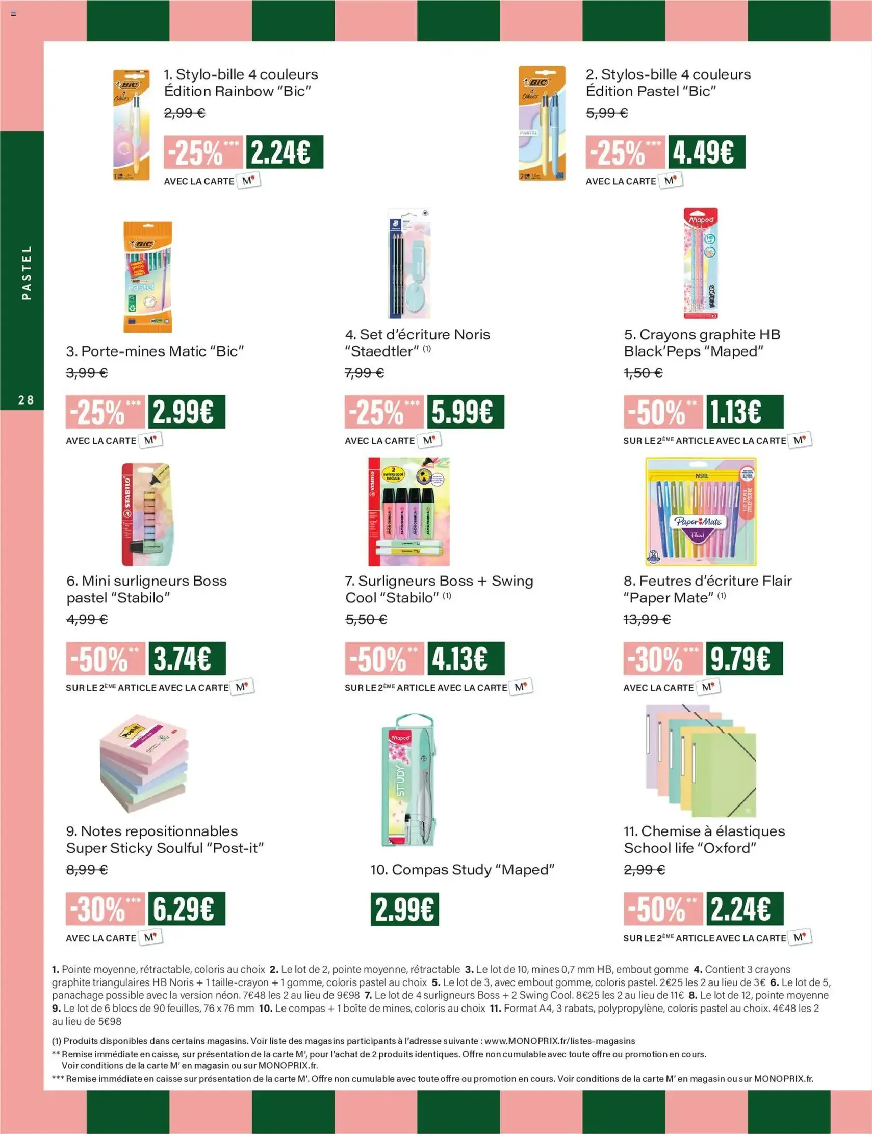 Monoprix - Guide de rentree - brochure valable à partir du 04/08/2026, page 28 sur 42
