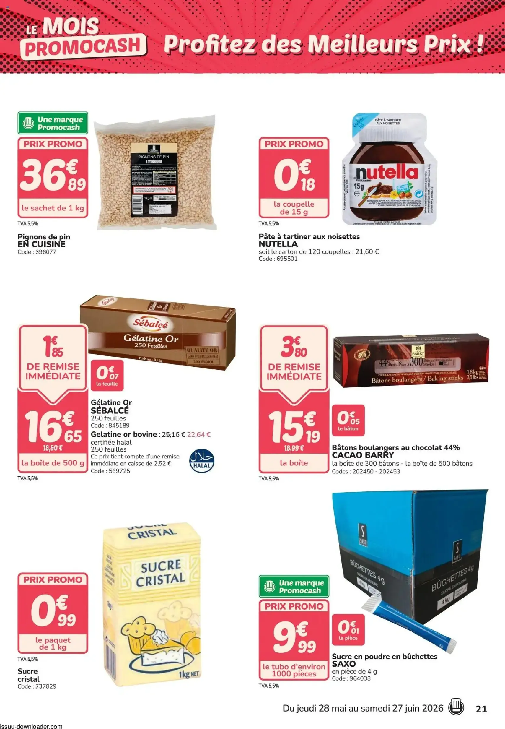 Promocash catalogue - brochure valable à partir du 28/05/2026, page 21 sur 44