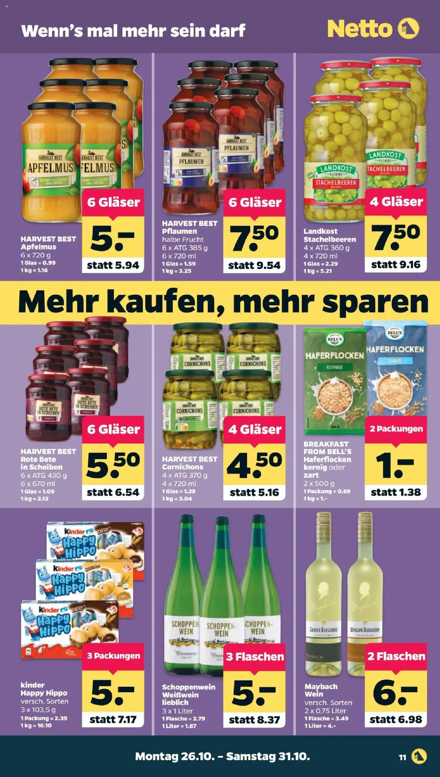Netto Prospekt - Gültiger Prospekt ab 26.10.2026, Seite 15 von insgesamt 39