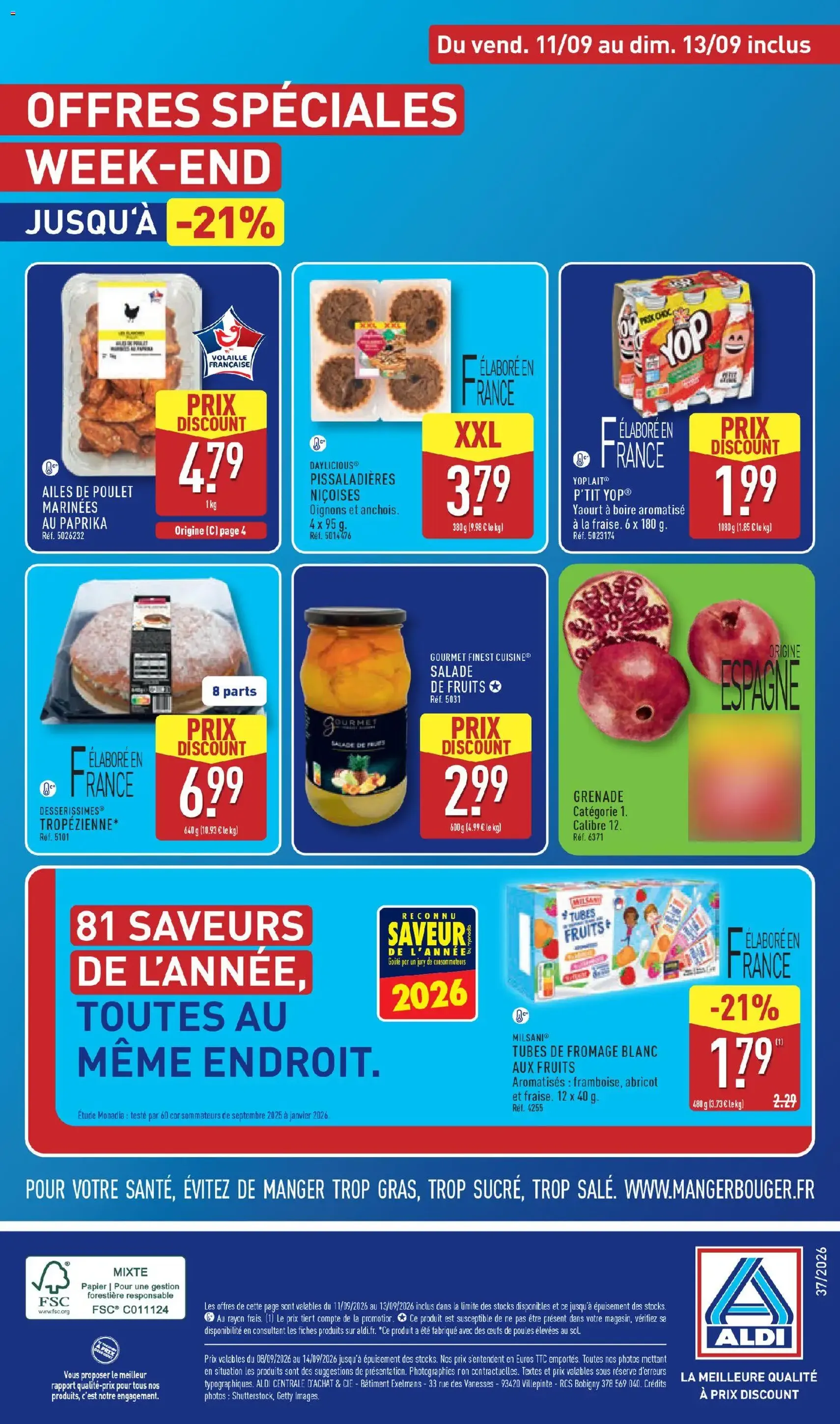 Aldi catalogue - brochure valable à partir du 08/09/2026, page 44 sur 45