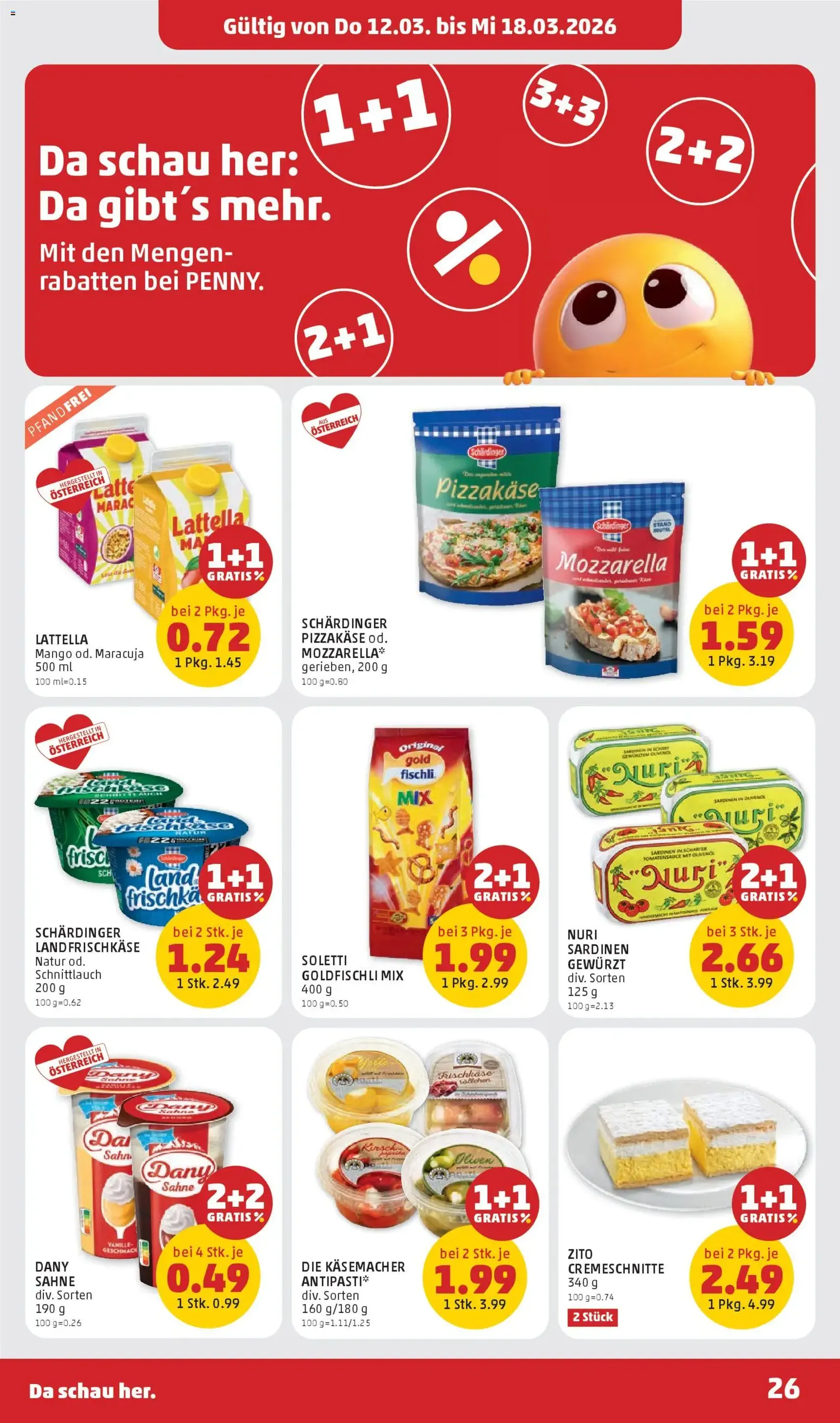 Penny Markt - Flugblatt - Gültiger Prospekt ab 12.03.2026, Seite 26 von insgesamt 32