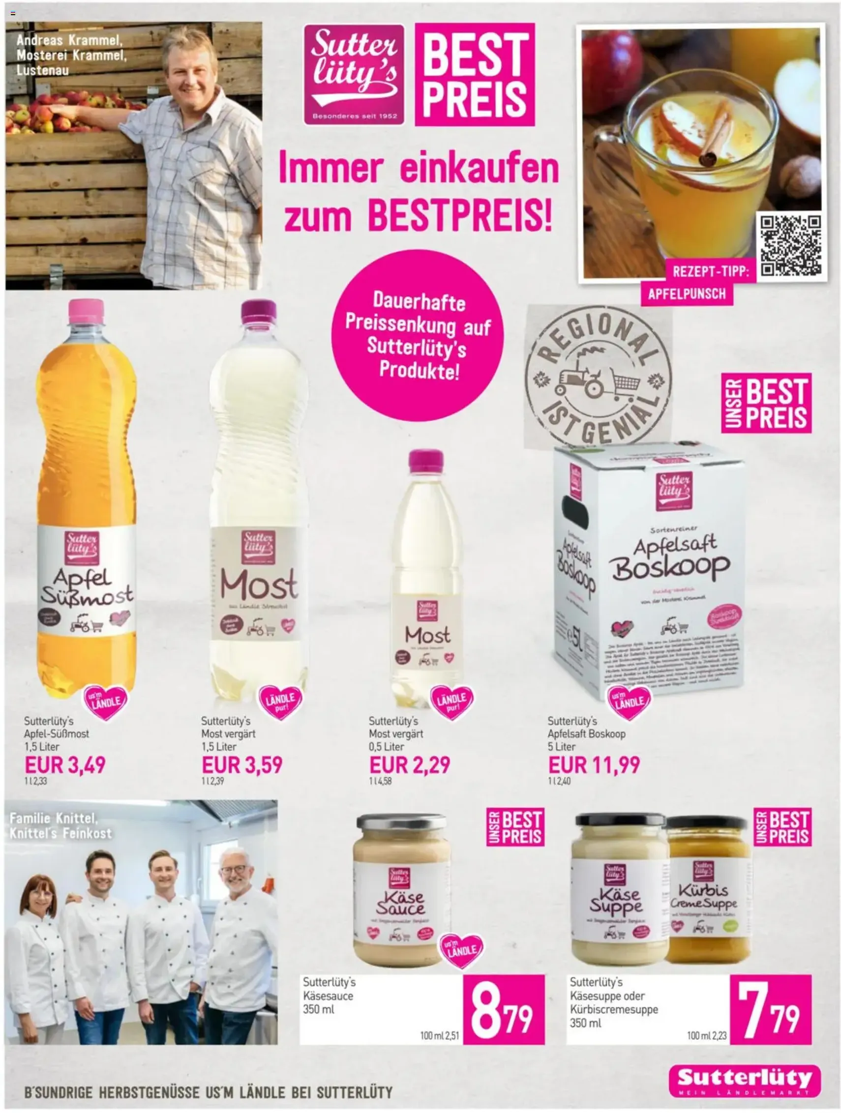 Sutterlüty Flugblatt - Gültiger Prospekt ab 30.10.2025, Seite 13 von insgesamt 24