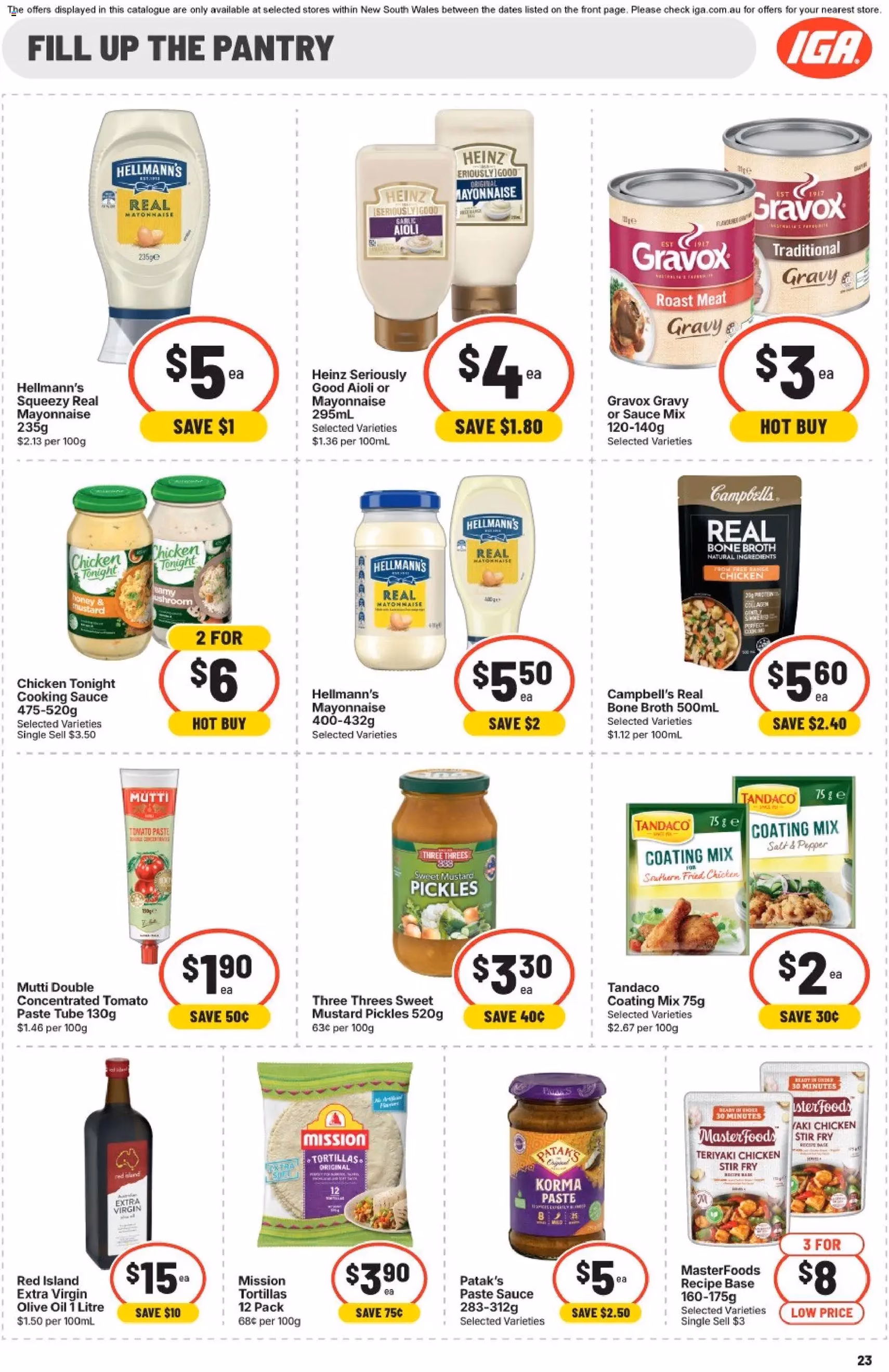 IGA catalogue - valid flyer from 22/07/2026, page 21 of 34