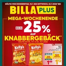 Billa Plus Flugblatt - Prospekt Vorschau gültig ab 16.07.2026