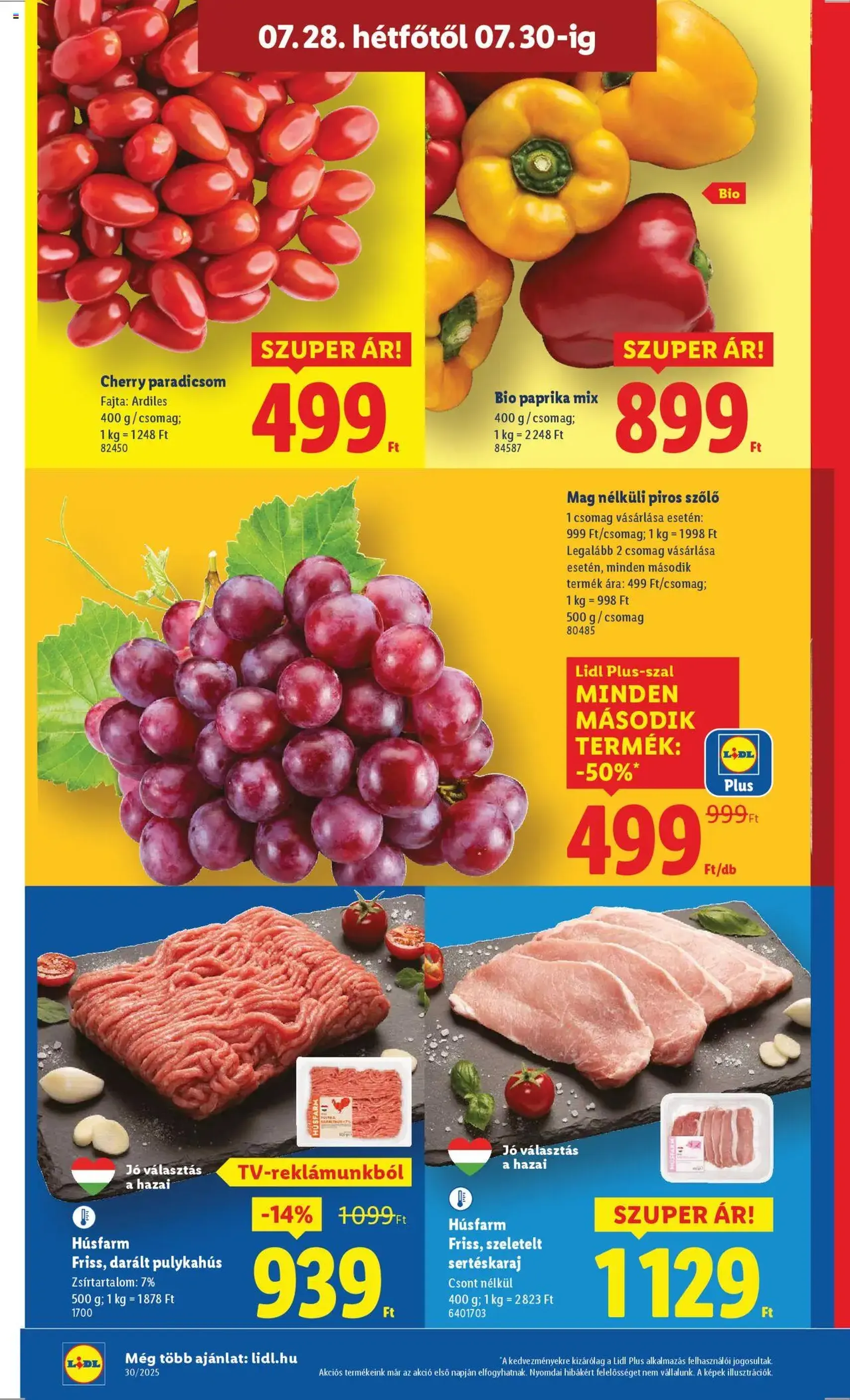 Lidl Akciós újság - 2025.07.24. érvényes szórólap 44 oldal 62 oldalból Lidl Akciós újság - 2025.07.24. érvényes szórólap 44 oldal 62 oldalból