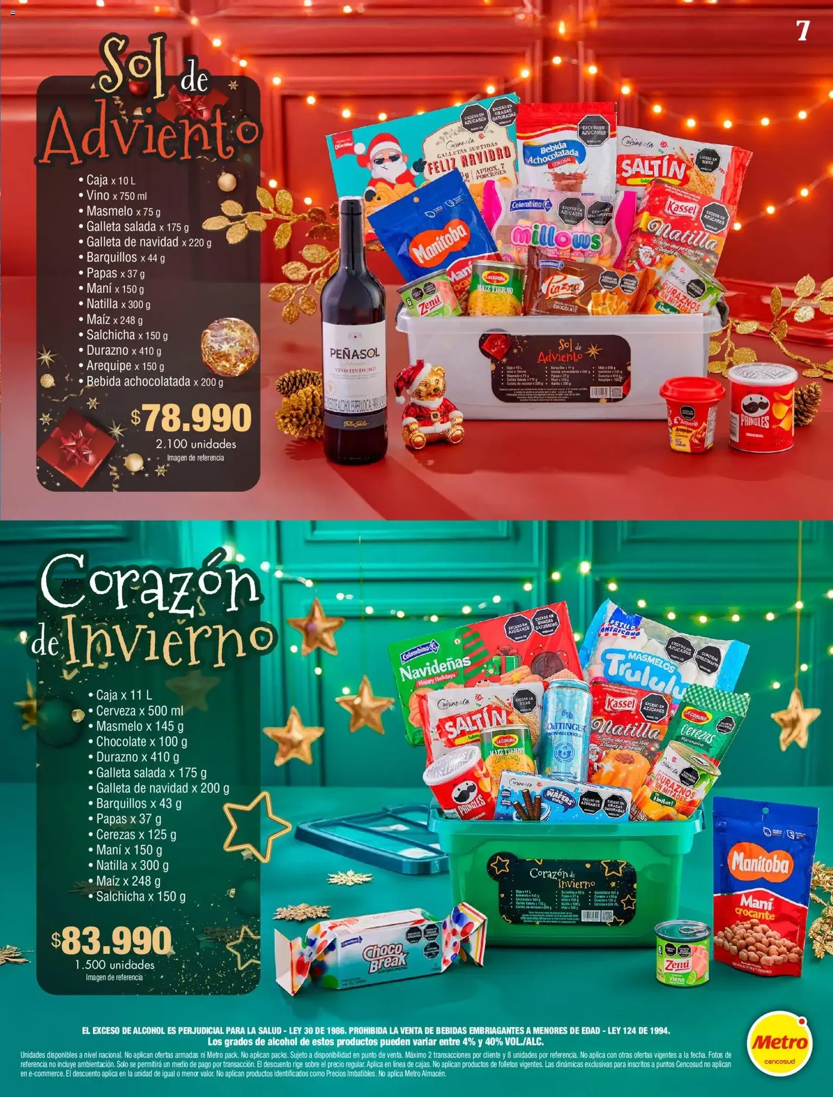 Metro - Anchetas Navideñas 2025 - folleto válido desde 13/11/2025 página 7 de 9