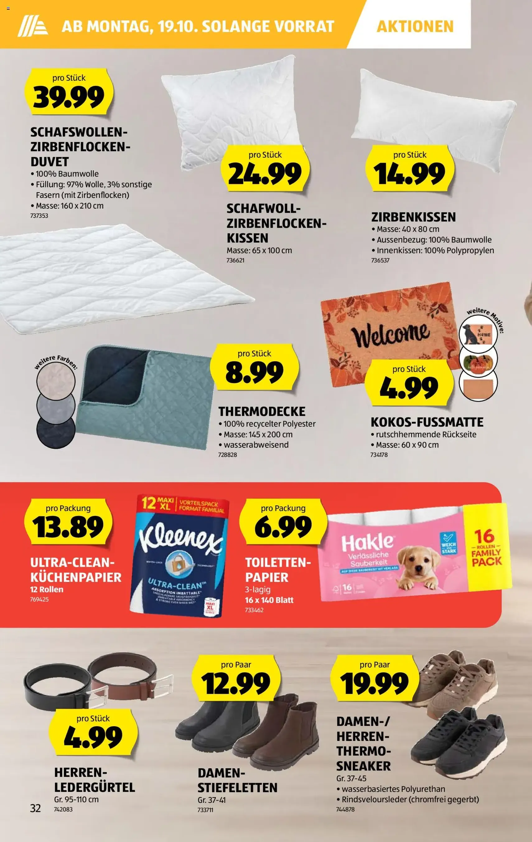 Aldi aktionen - Gültiger Prospekt ab 15.10.2026, Seite 32 von insgesamt 38