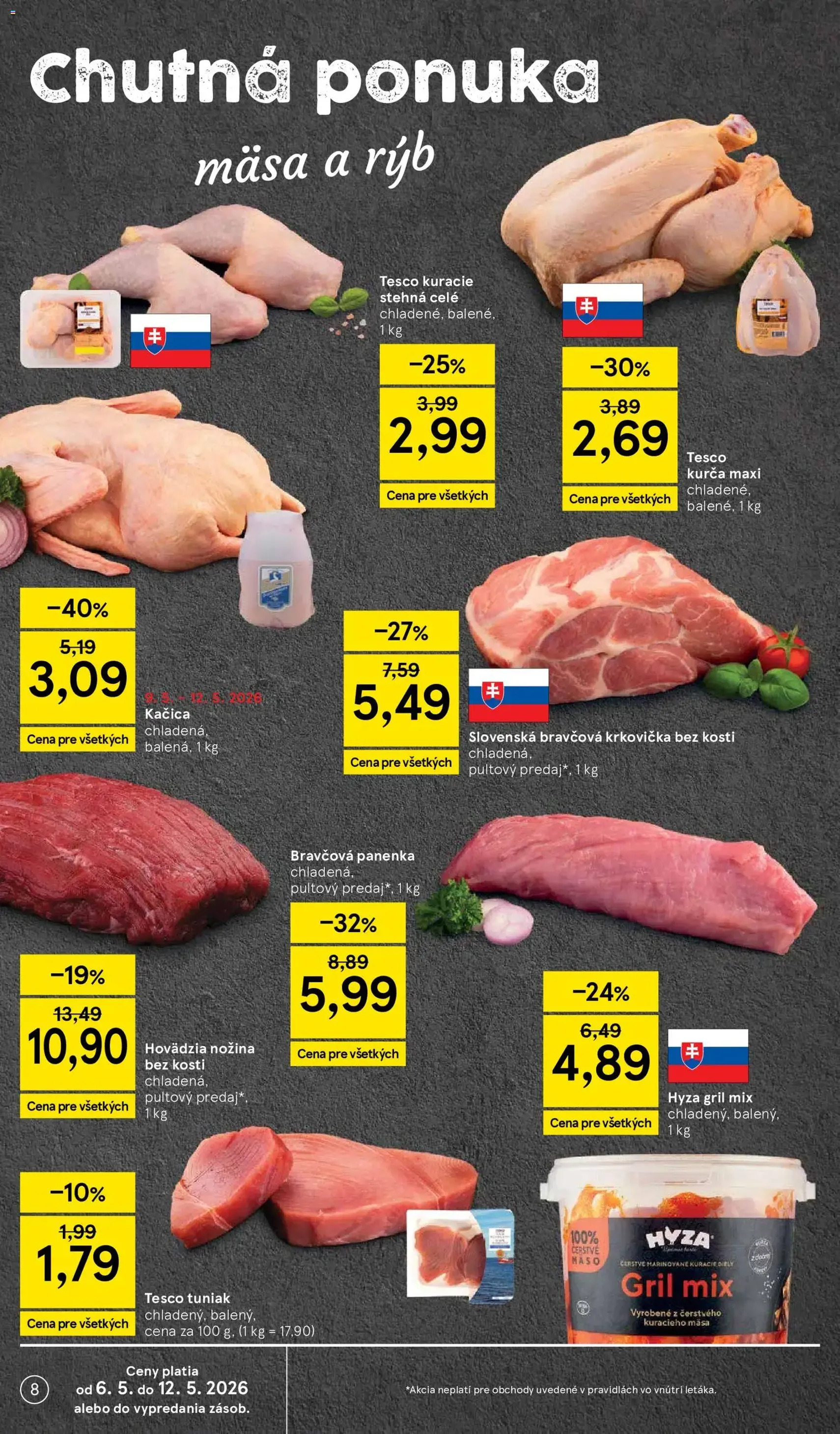 Tesco Hypermarket - leták - platný leták od 06.05.2026 strana 8 z 50