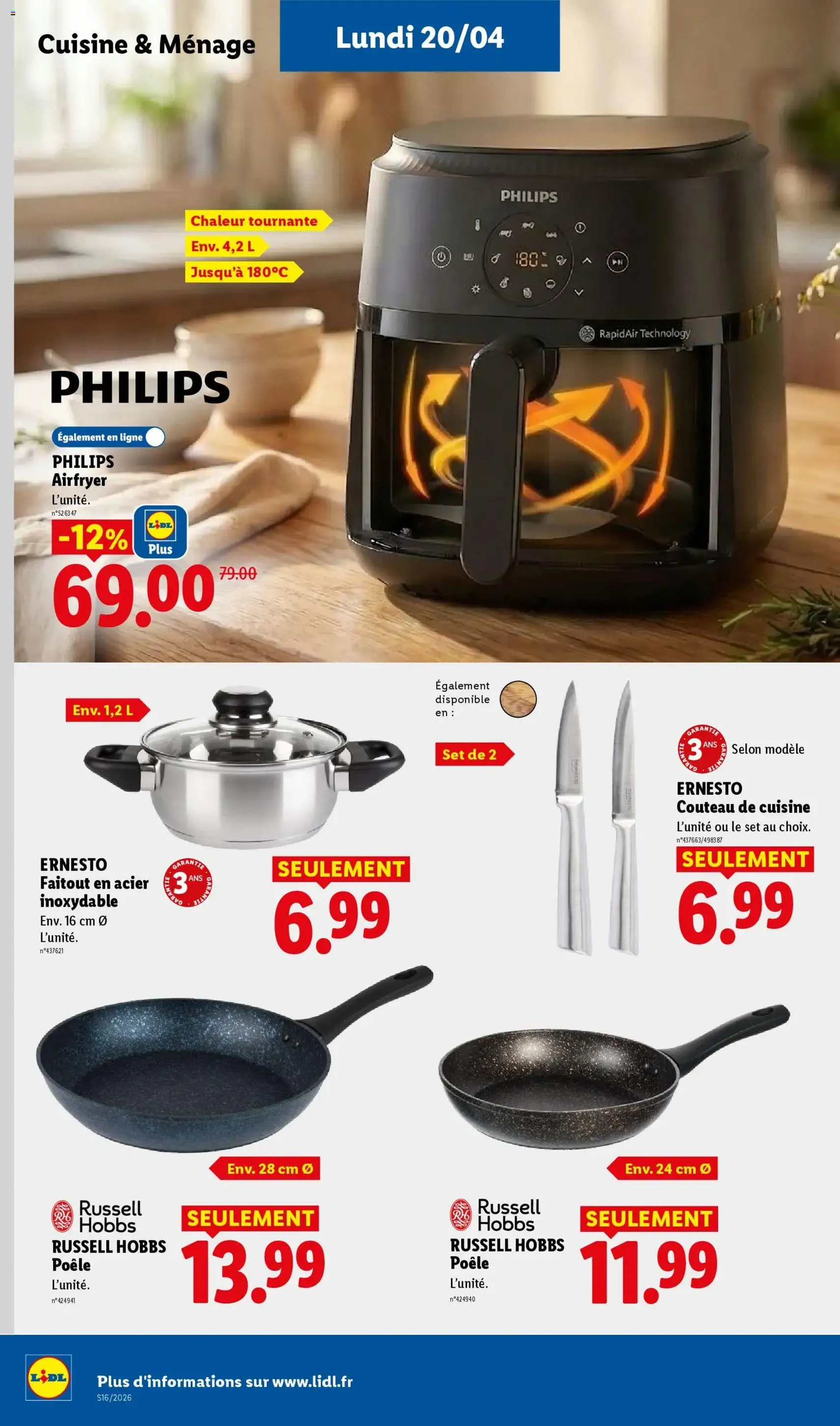 LIDL catalogue - brochure valable à partir du 16/04/2026, page 48 sur 67