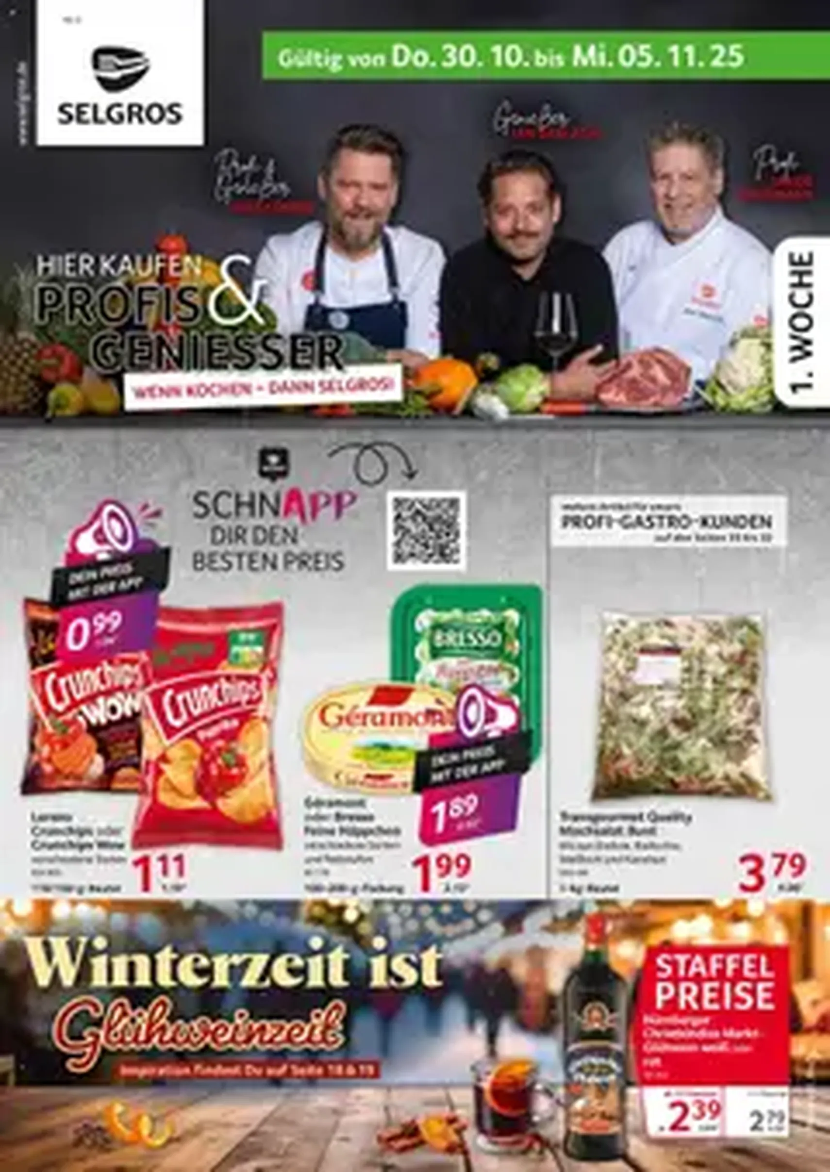 Selgros Prospekt - Gültiger Prospekt ab 30.10.2025, Seite 1 von insgesamt 1