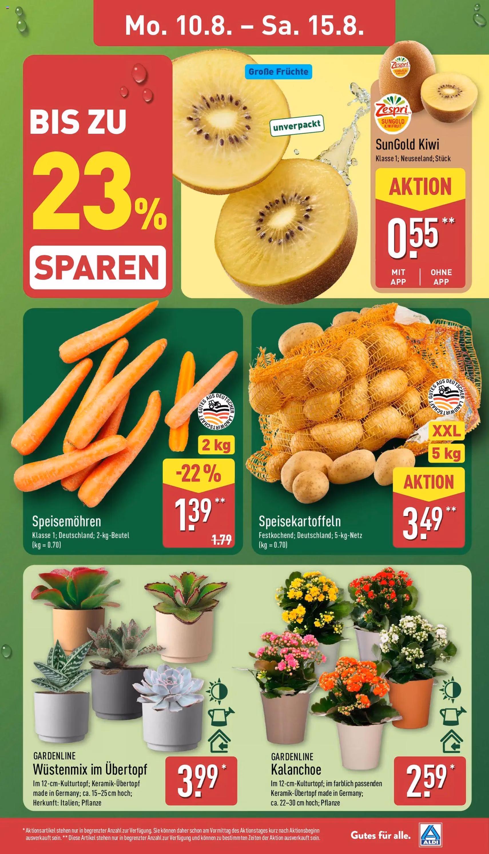 Aldi Prospekt - Gültiger Prospekt ab 10.08.2026, Seite 3 von insgesamt 41