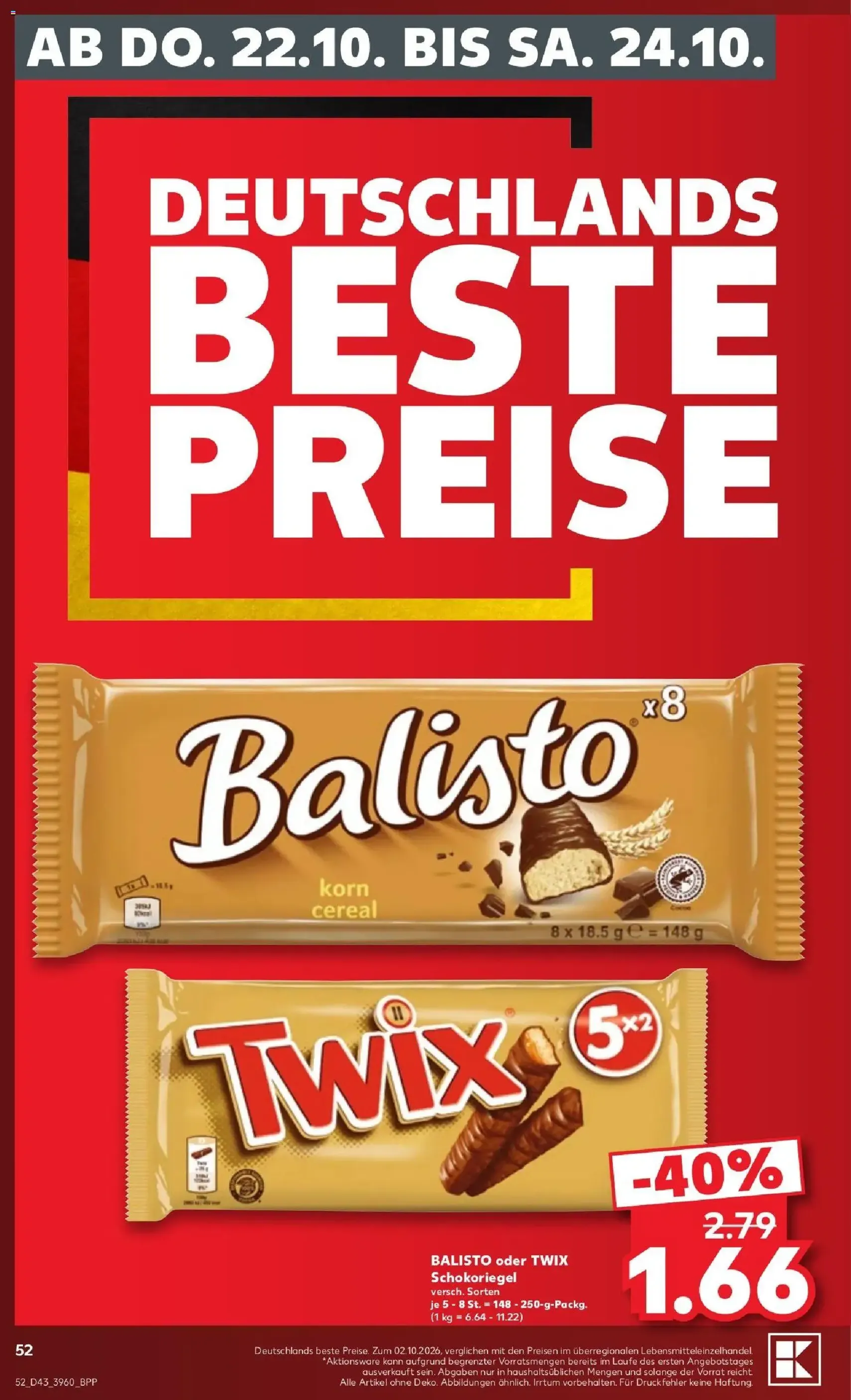 Kaufland Prospekt - Gültiger Prospekt ab 19.10.2026, Seite 52 von insgesamt 68