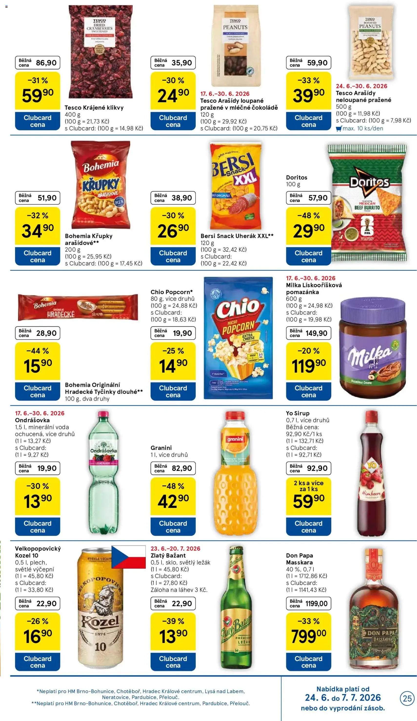 Tesco leták - Hypermarket - platný leták od 24.06.2026 strana 25 z 38