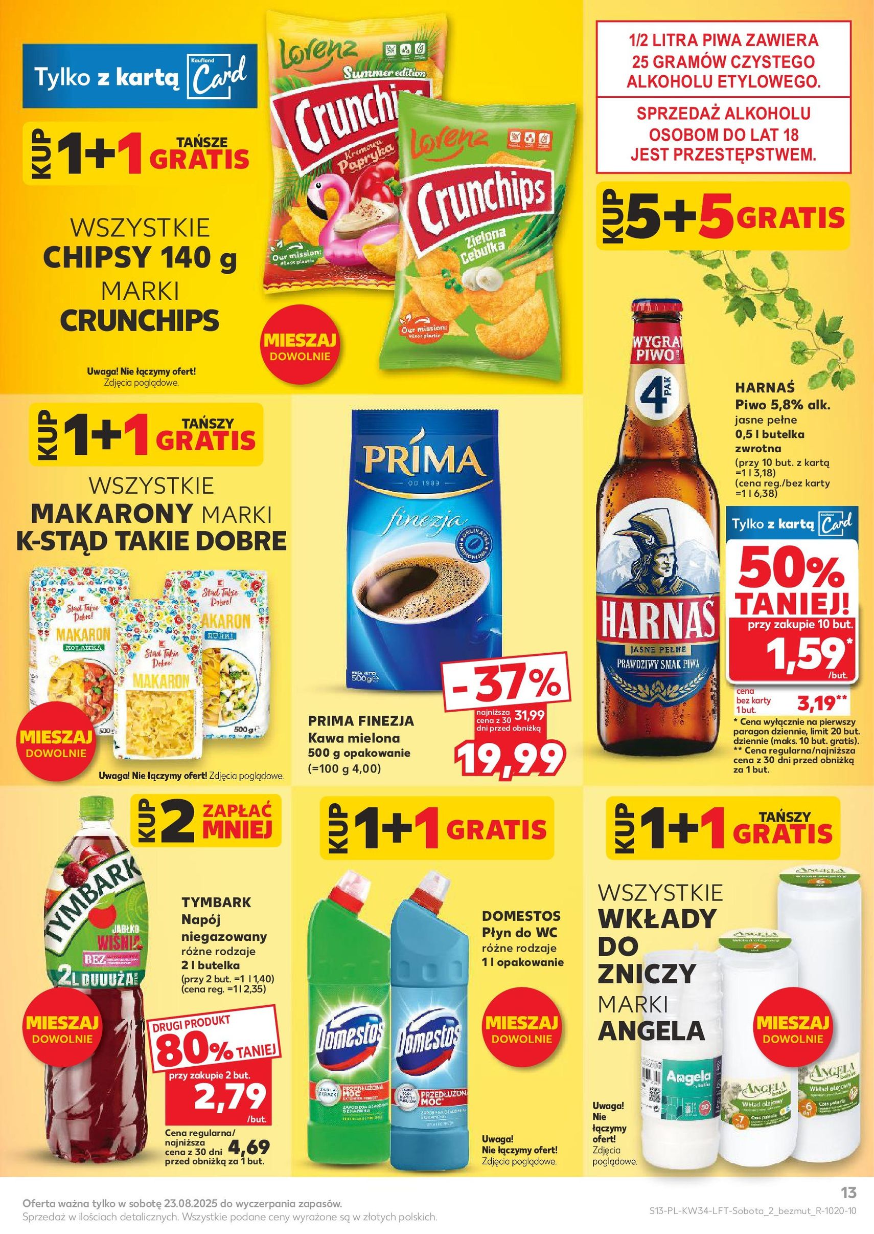 Kaufland gazetka - ważny gazetka od 21.08.2025 strona 13 z 54 Kaufland gazetka - ważny gazetka od 21.08.2025 strona 13 z 54