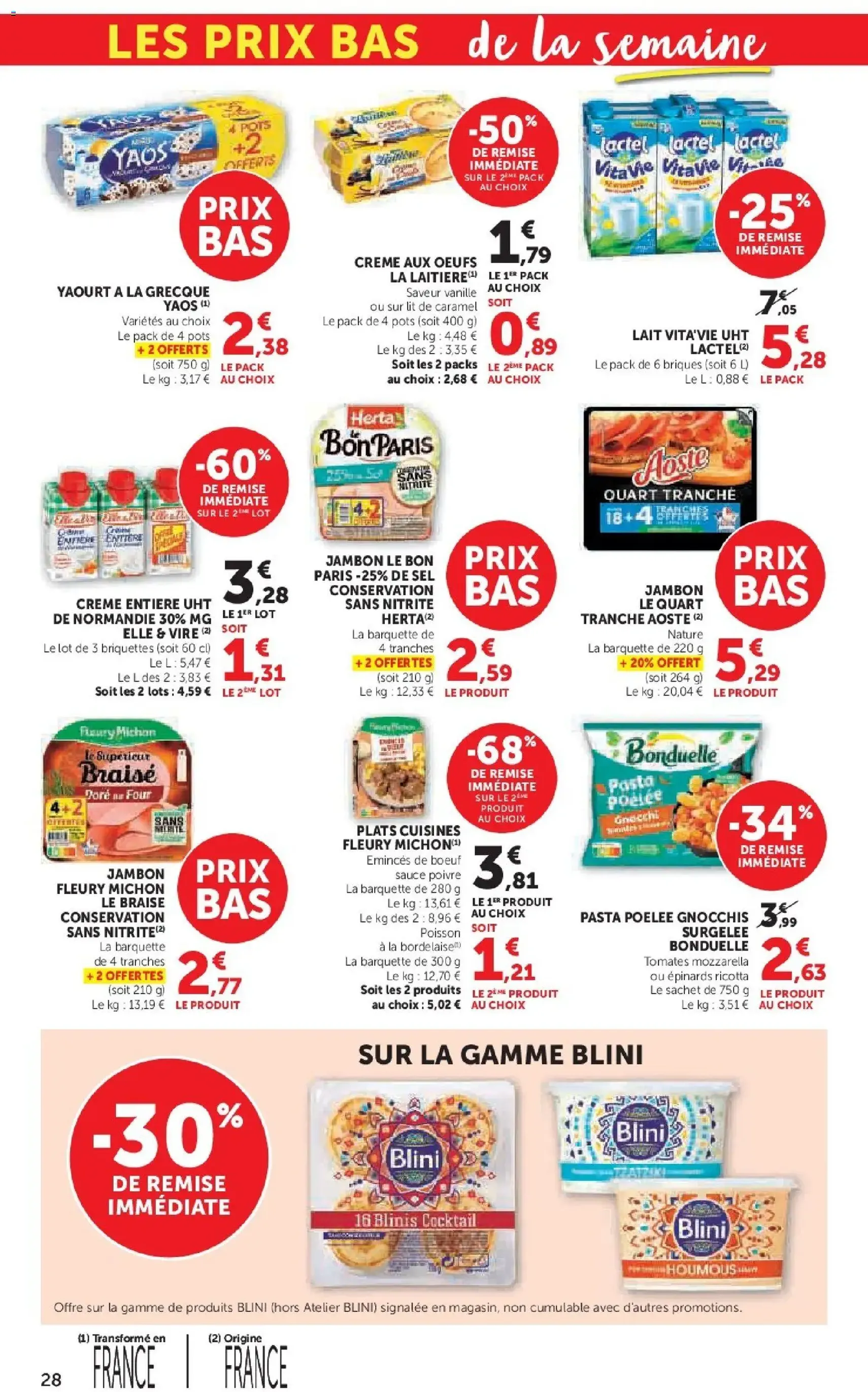 Super U catalogue - brochure valable à partir du 24/03/2026, page 28 sur 44